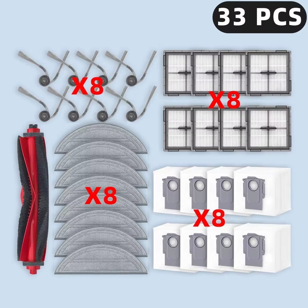 Main Side Brush Mop Cloth Dust Bag Parts U5U51772