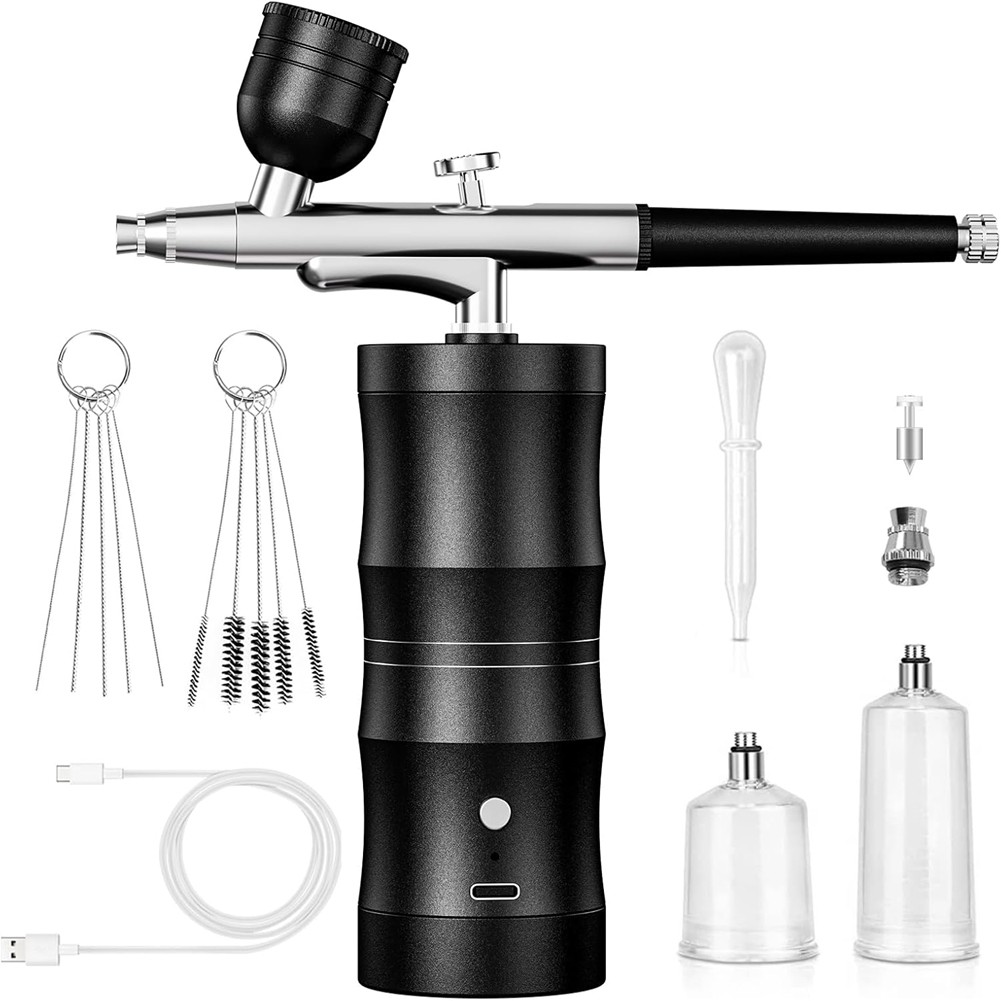 Airbrush Kit Cordless Rechargeable for Painting,Makeup B7O51696