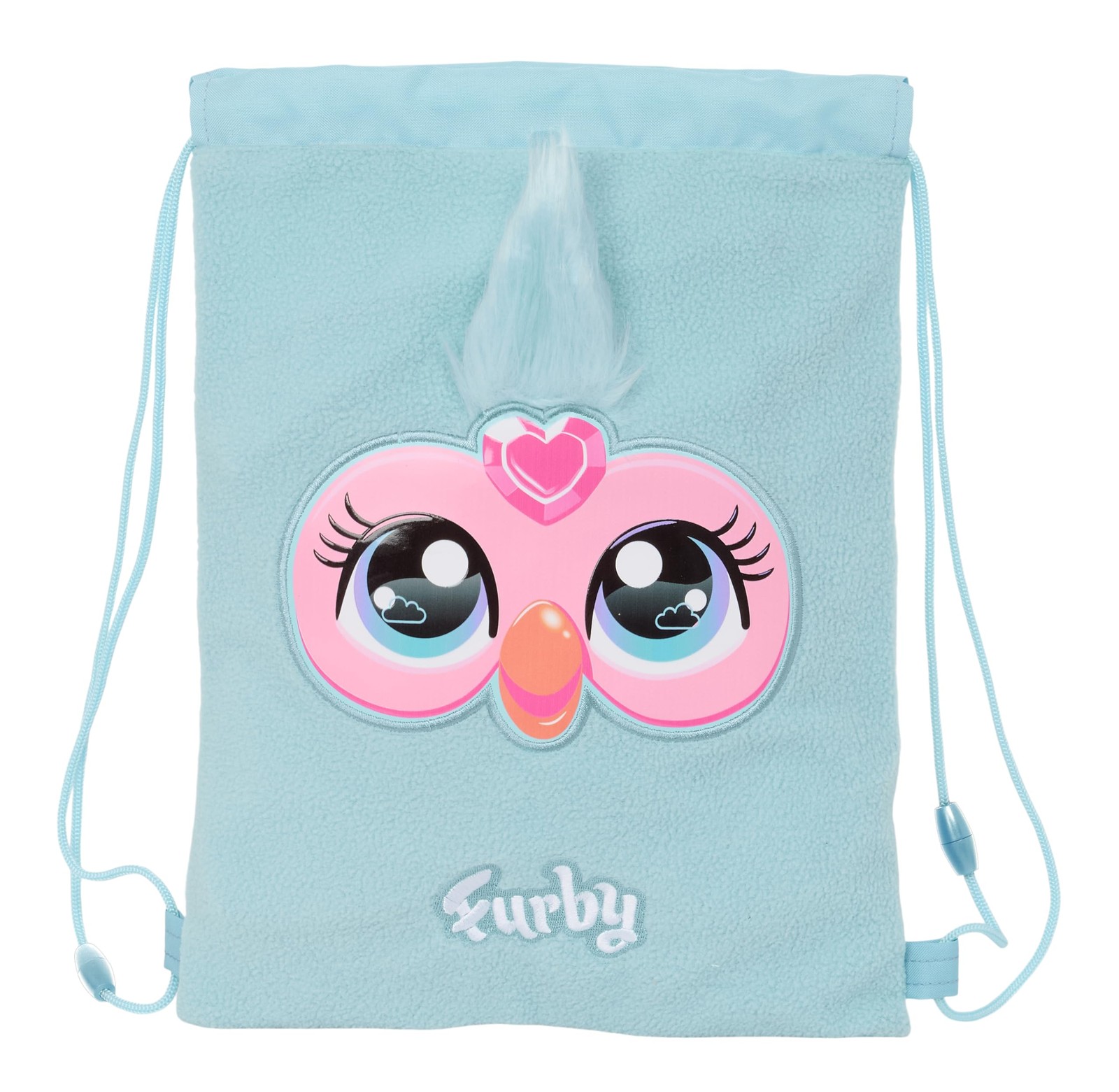 Safta FURBY – Junior Flat Bag Backpack, Ideal for Children of Different Ages, Co