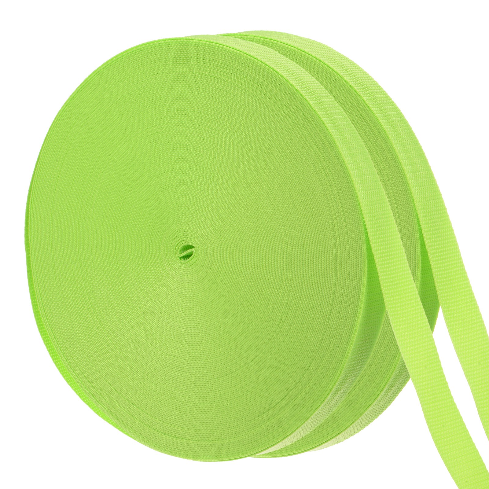 Tree Tie Strap-2 RollS 295 Feet x 1 Inch Garden Staking Tie(Fluorescent Yellow)