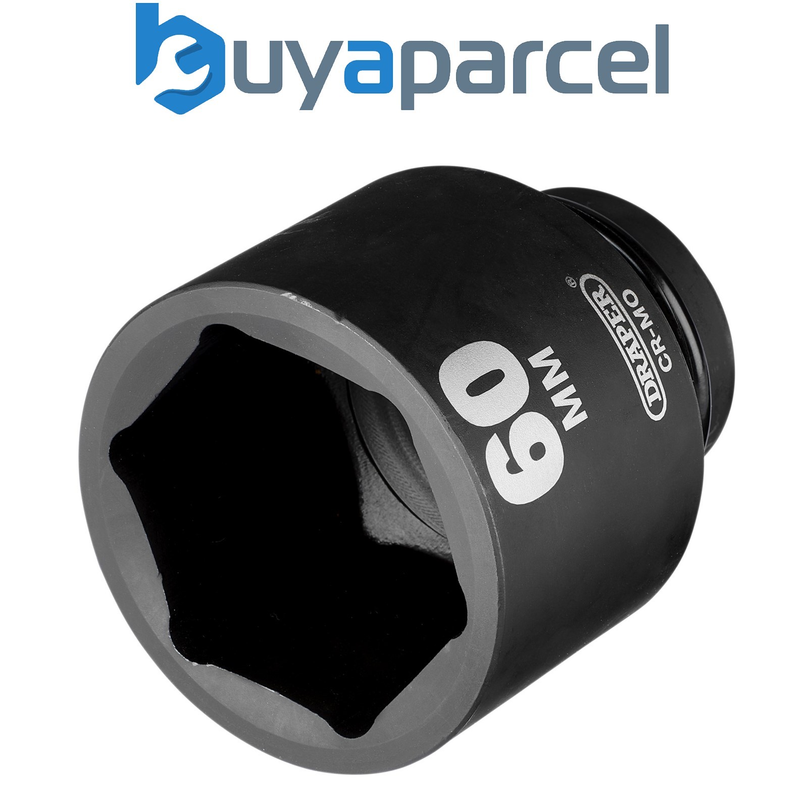 Draper 05157 Draper HI-TORQ 6 Point Deep Impact Socket, 1" Sq. Dr., 60mm