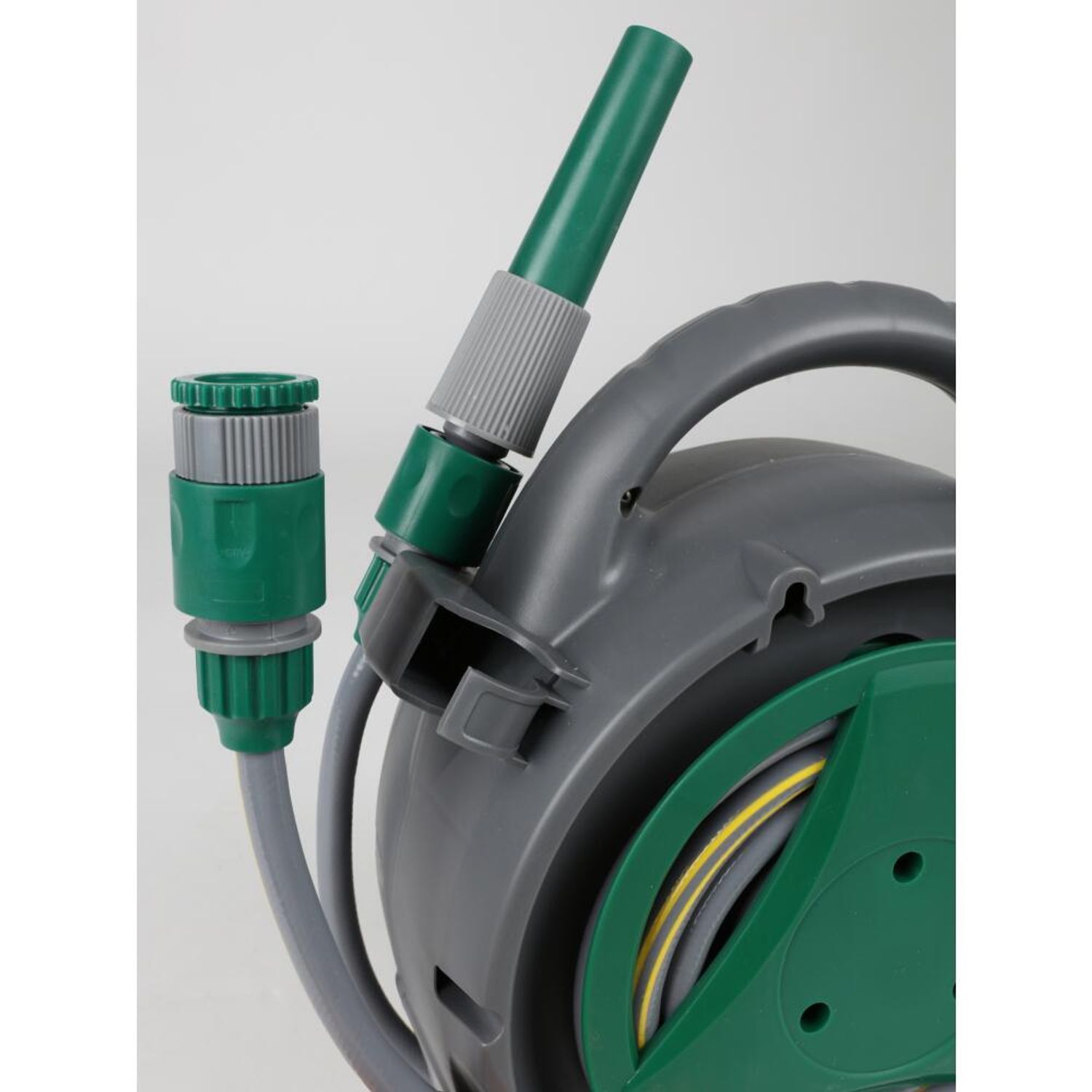 6x Mini Hose Box 10m Garden Water Drum Plants Flowers Lawn Care