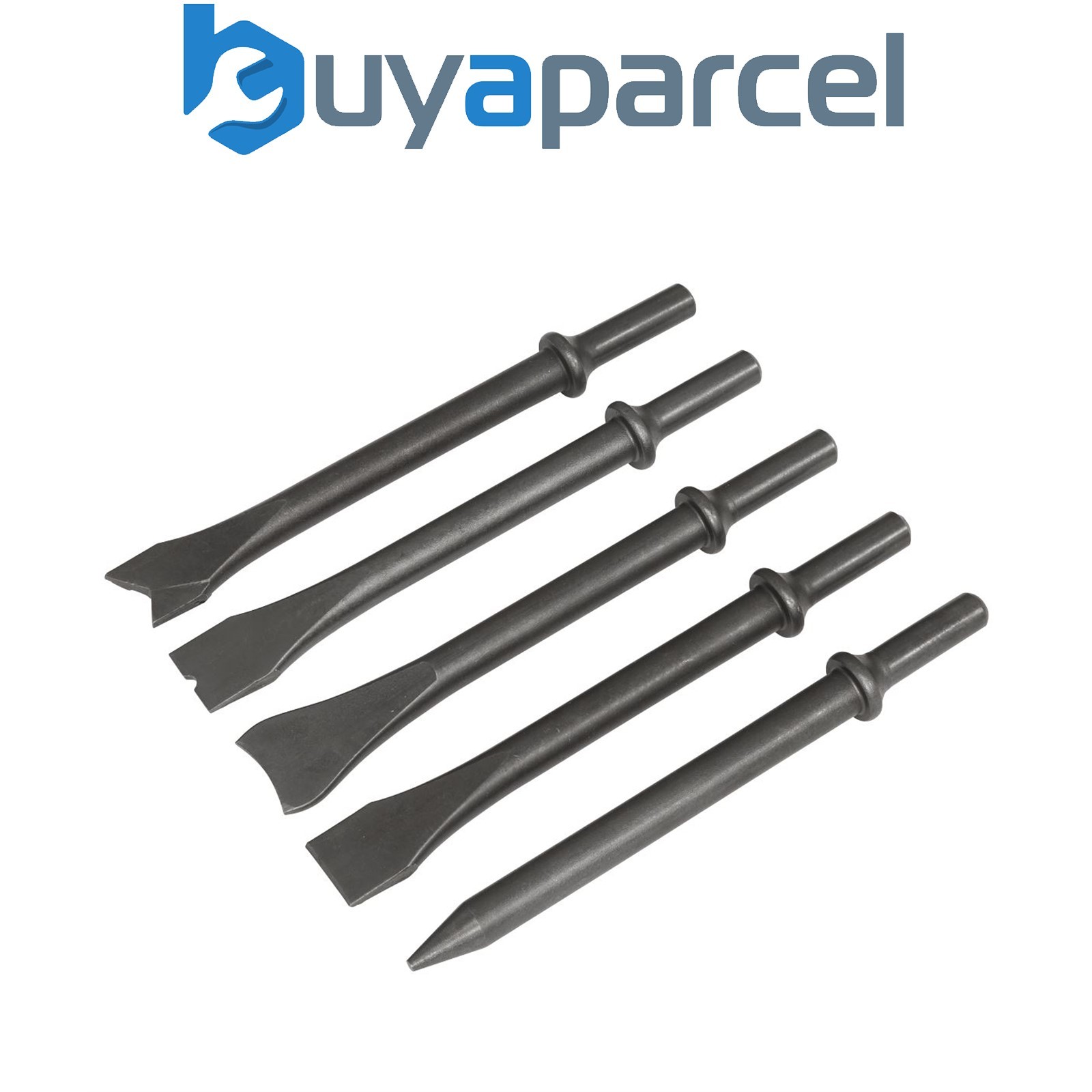 Sealey SA11C Air Hammer Chisel Set 170mm 5pc