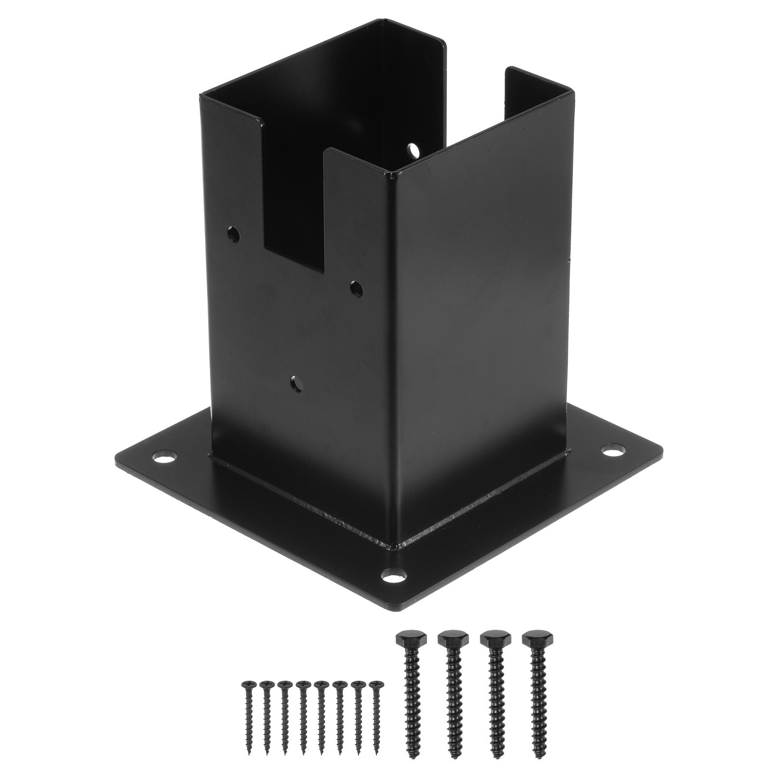 4" x 4" Post Base (Inner Size 3.7" x 3.7") for Deck Porch Handrail Railing