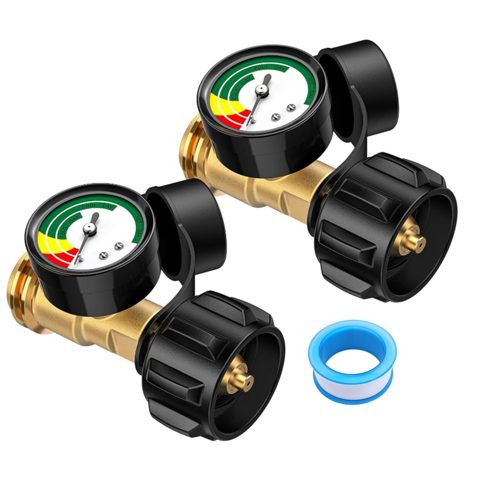 3X(2 Pack Propane Tank Level Indicator, Propane , Propane Gas Pressure 3799