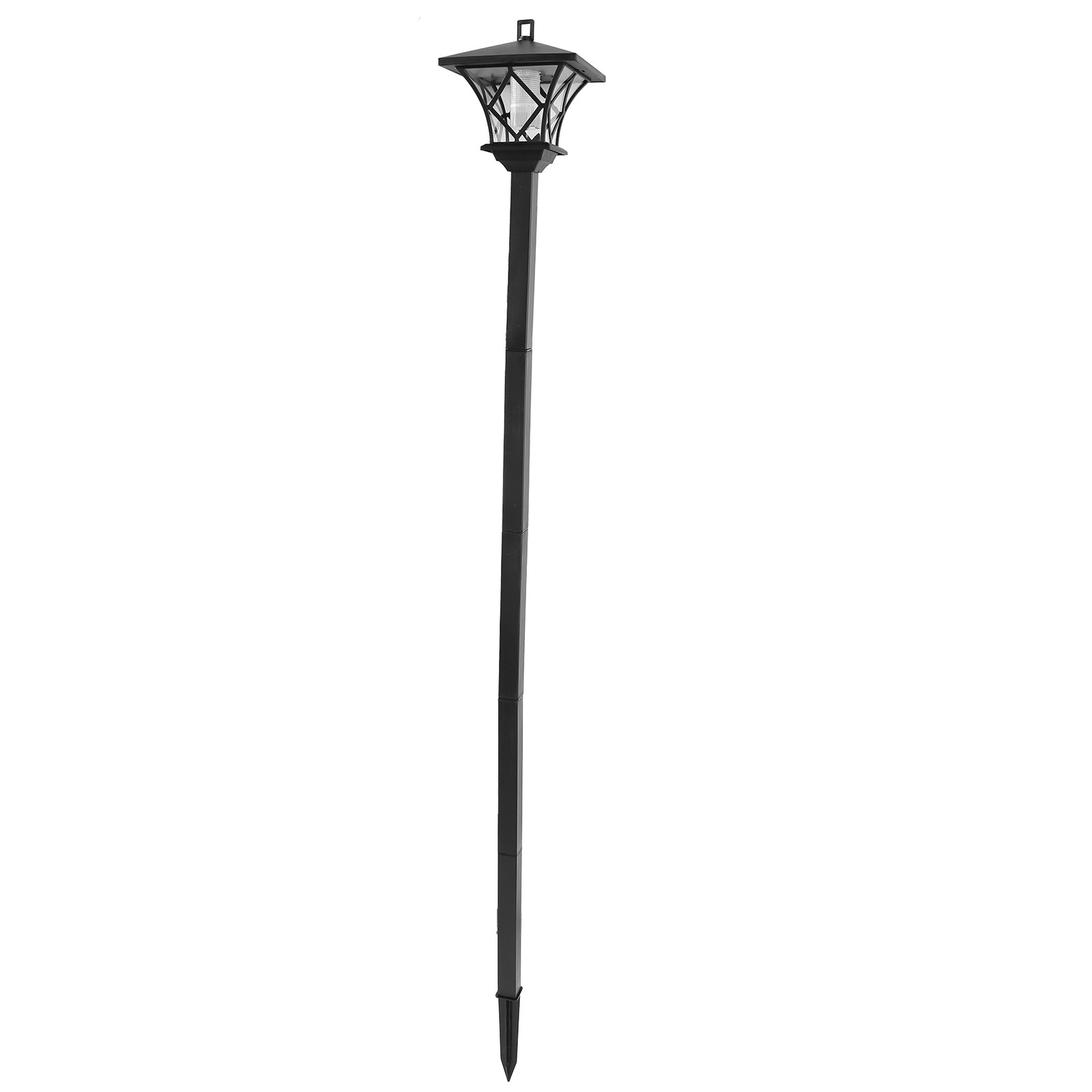 1.5M LED Solar Powered Traditional Garden Lamp Post Lamppost Light Decor B6C5