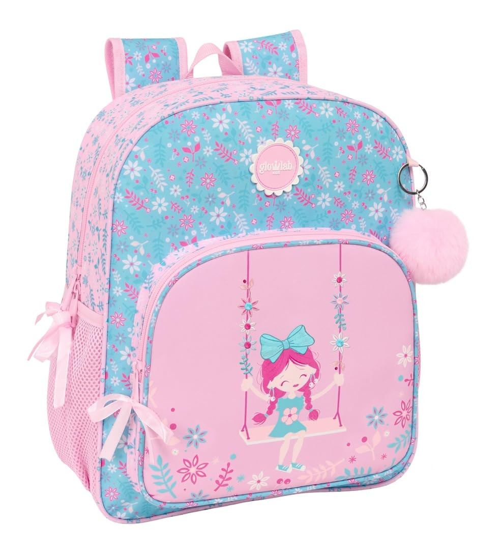 GLOWLAB KIDS SWING – Children's School Backpack, Adaptable to Trolley, Ideal for