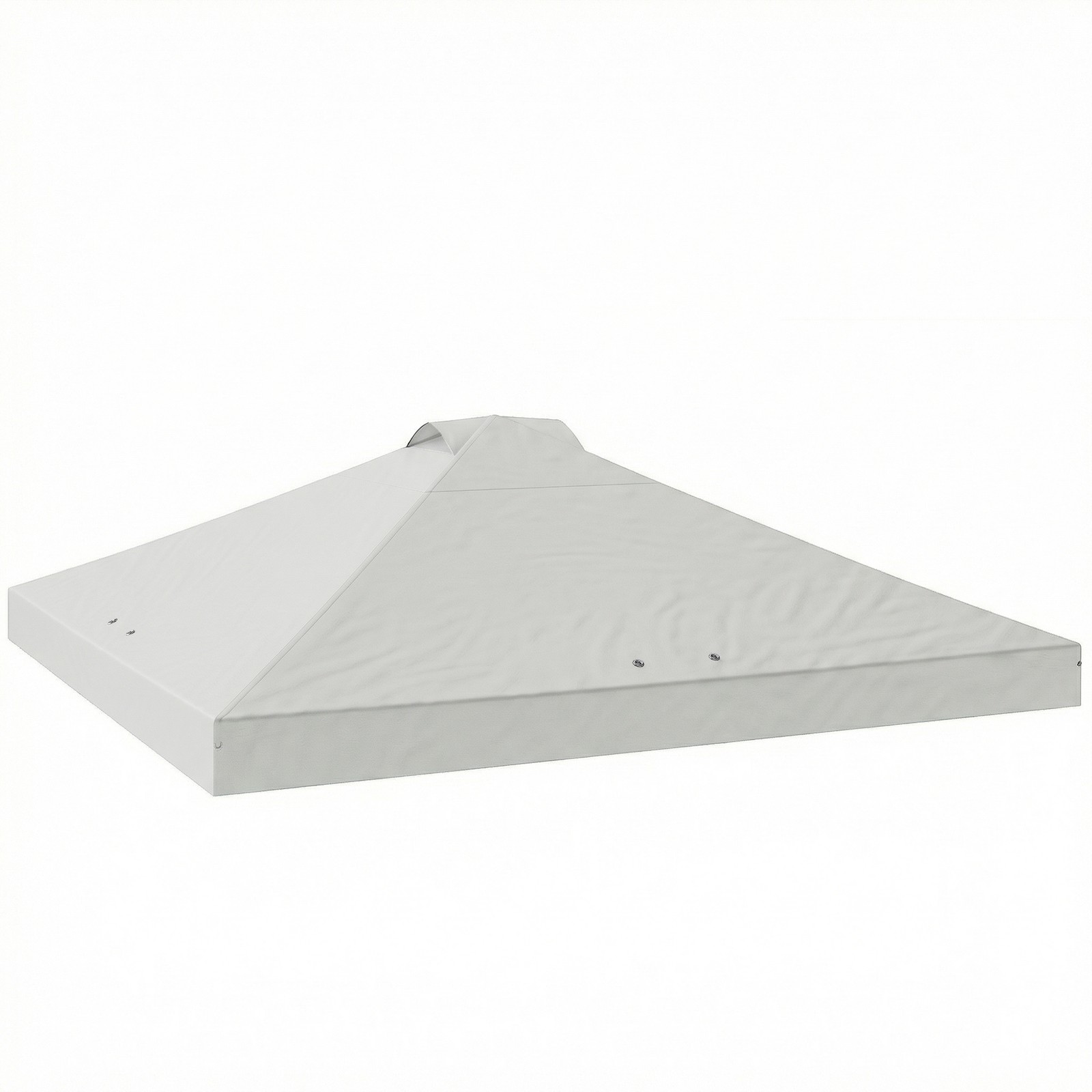 Outsunny Gazebo Roof Replacement UV50+ Waterproof 3x3(m) White