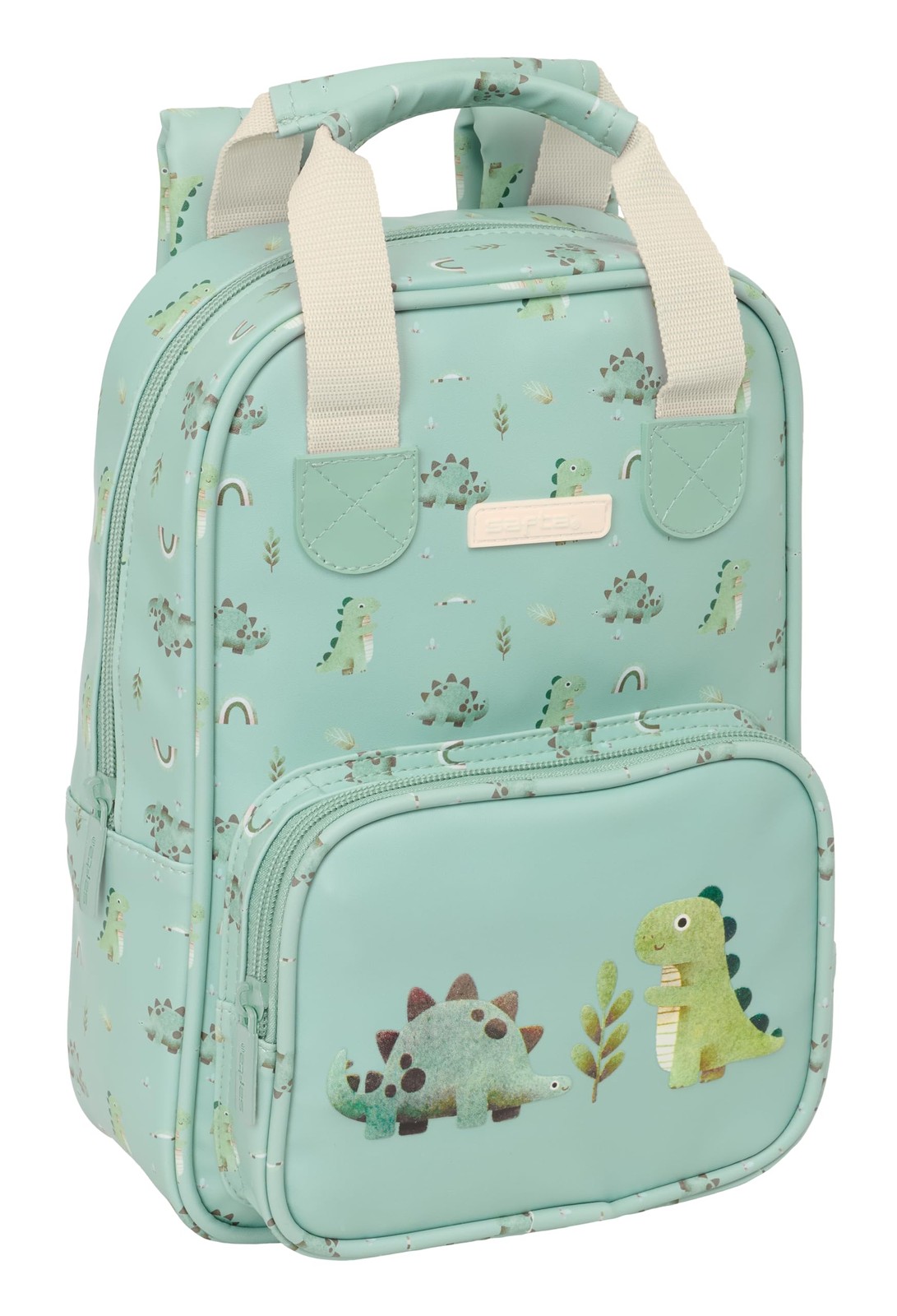SAFTA PREESCOLAR DINOS – Children's Backpack, Adaptable with Handles, Recyclable