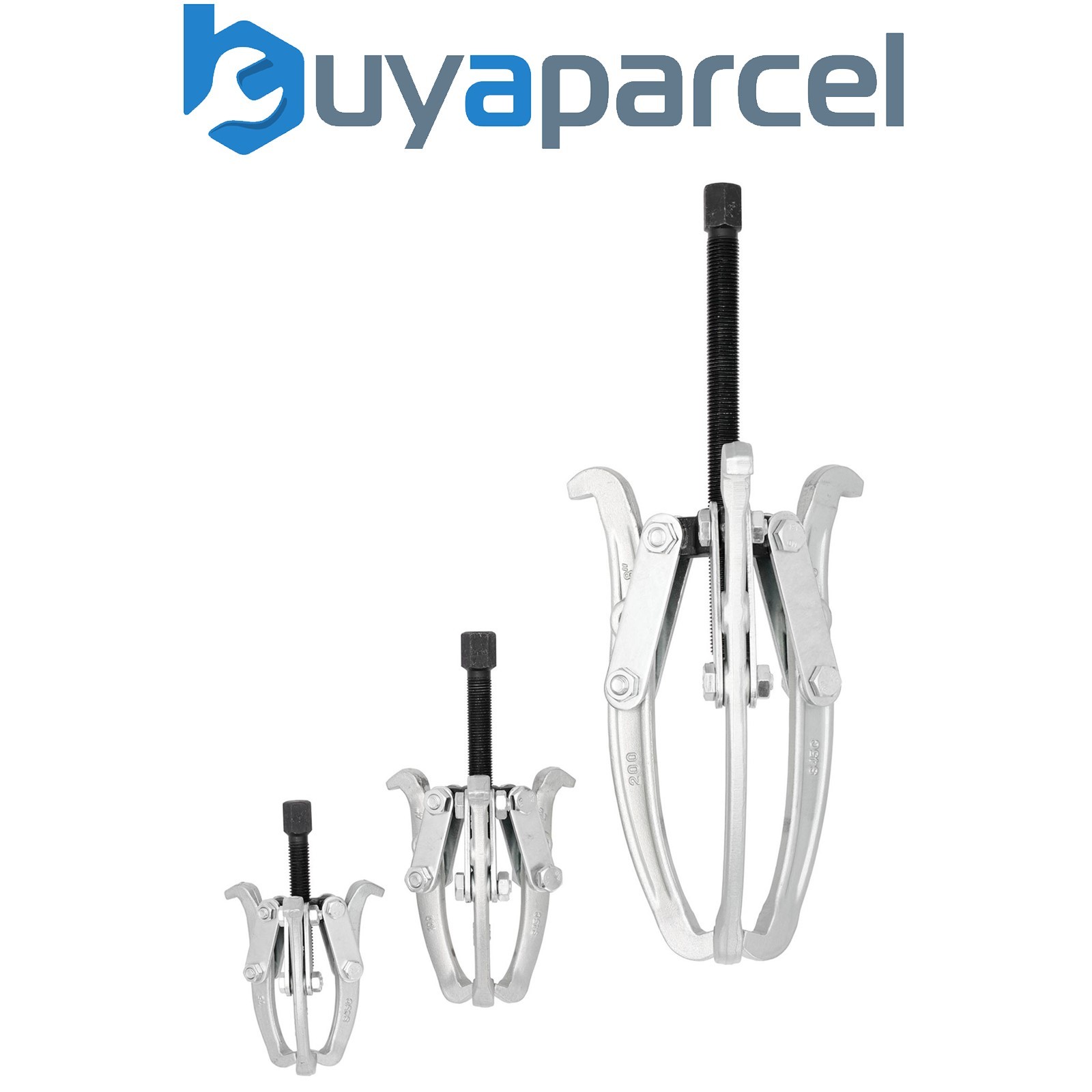 Draper 11805 Triple Leg Reversible Puller Set (3 Piece)