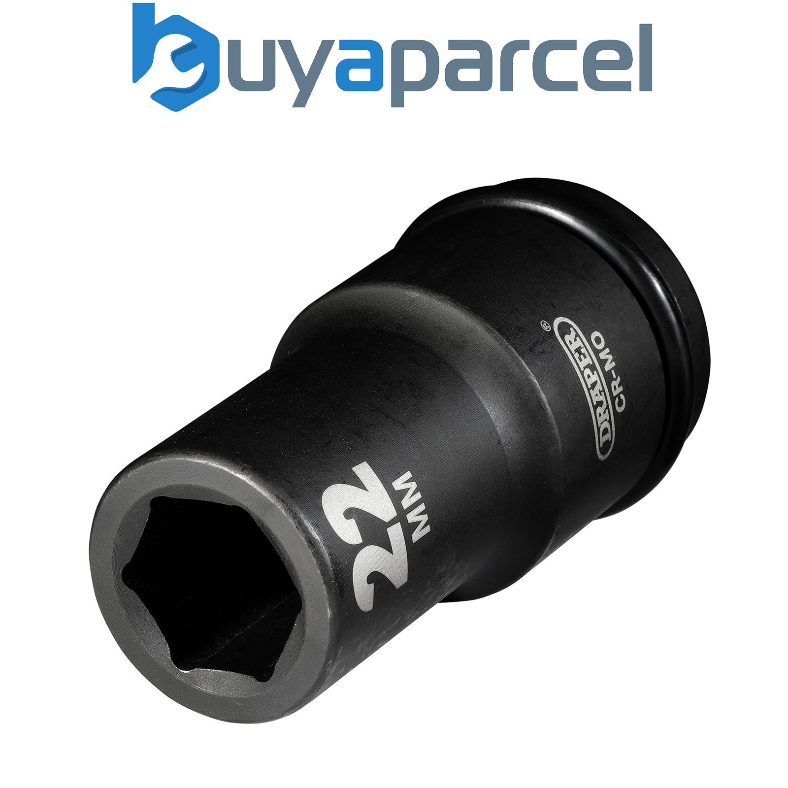 Draper 05054 Draper Hi-TORQ Deep Impact Socket, 3/4" Sq. Dr., 22mm
