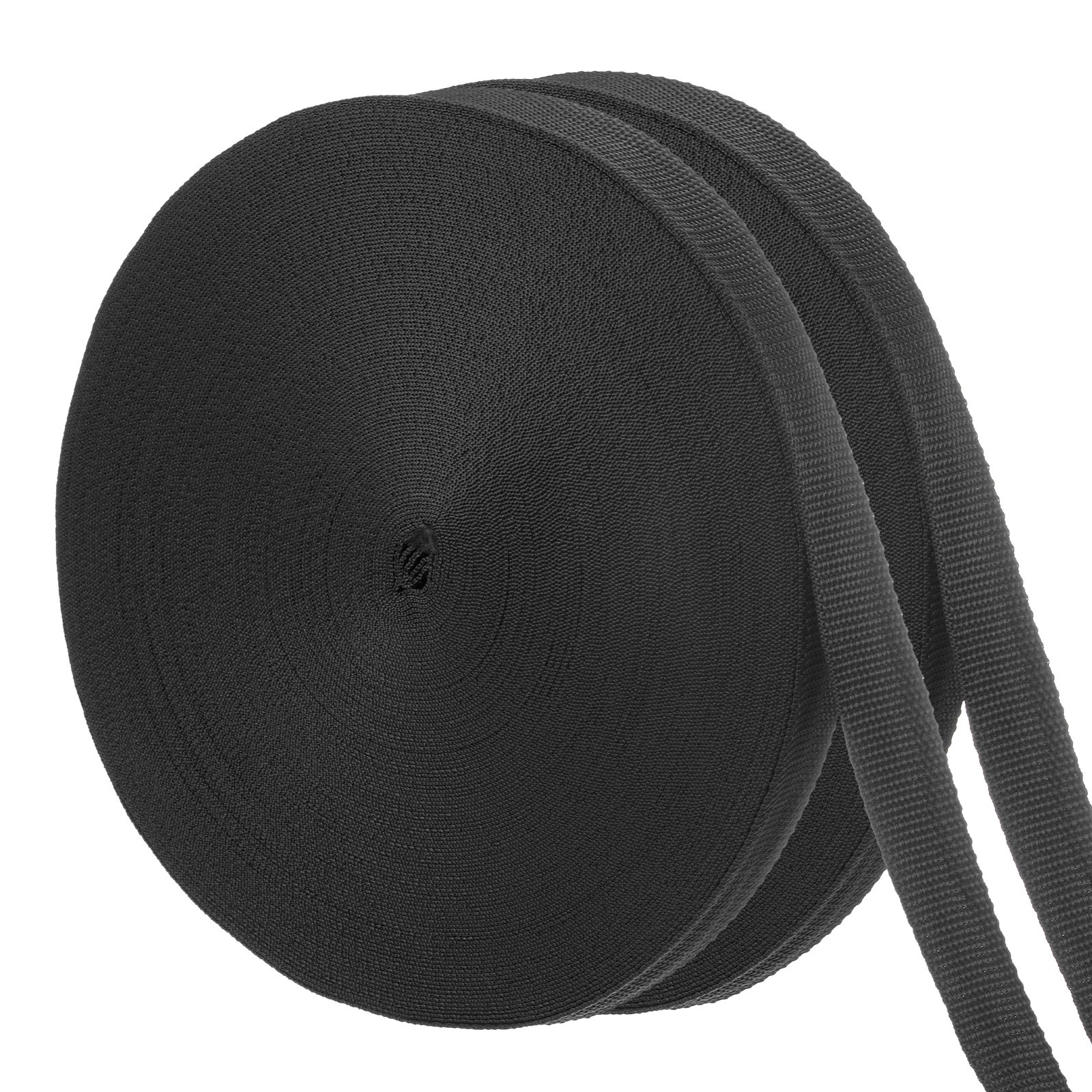 Tree Tie Strap-2 RollS 295 Feet x 1 Inch Garden Staking Tie(Black)