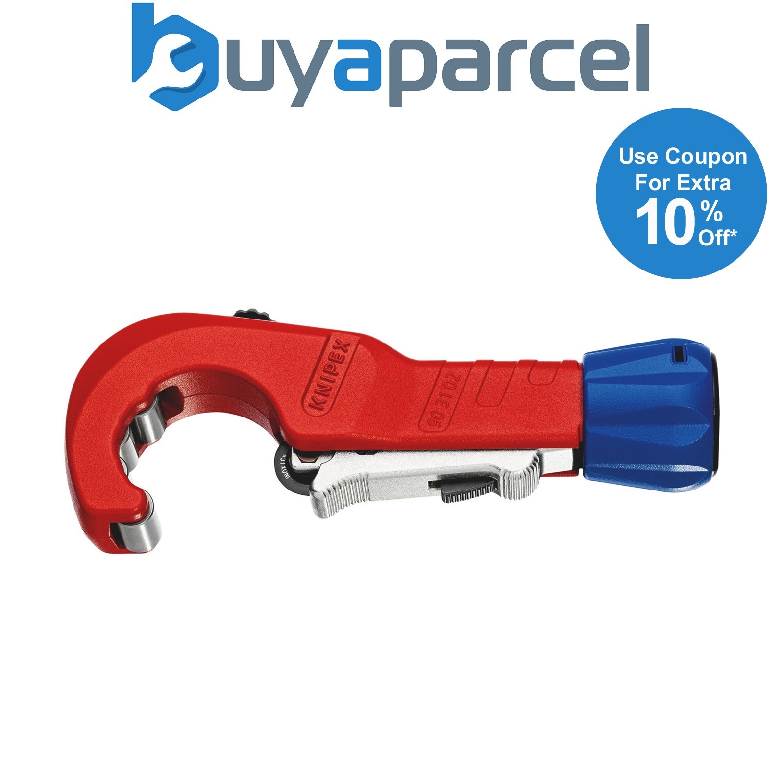 Draper 49136 KNIPEX 90 31 02 SB TubiX Pipe Cutter, 180mm
