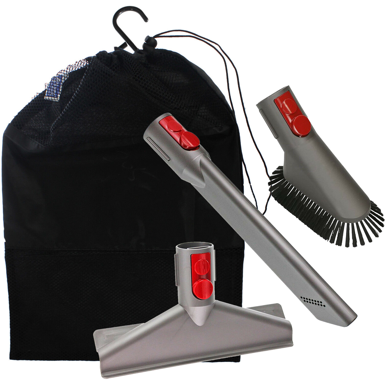 Tool Kit for DYSON V7 SV11 Vacuum Mattress Crevice Dusting Brush Attachment Bag