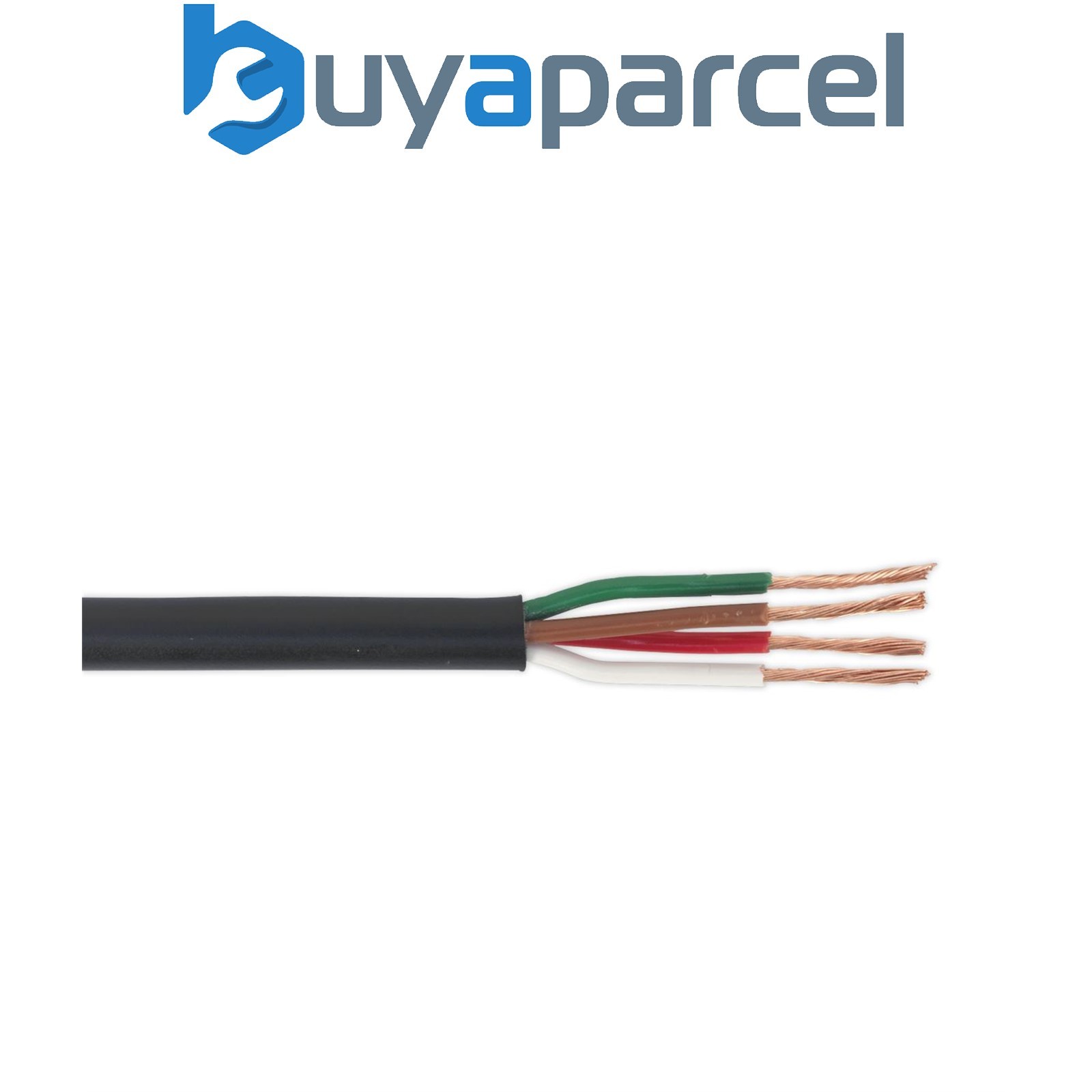 Sealey AC24204CTH Thin Wall Automotive Cable 4 x 0.75mm� 24/0.20mm 30m - Black