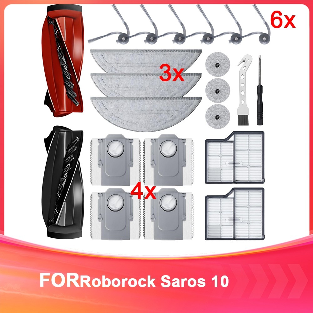 Accessories for Saros 10 / S9 MaxV Ultra Vacuum Parts Main Roller8611