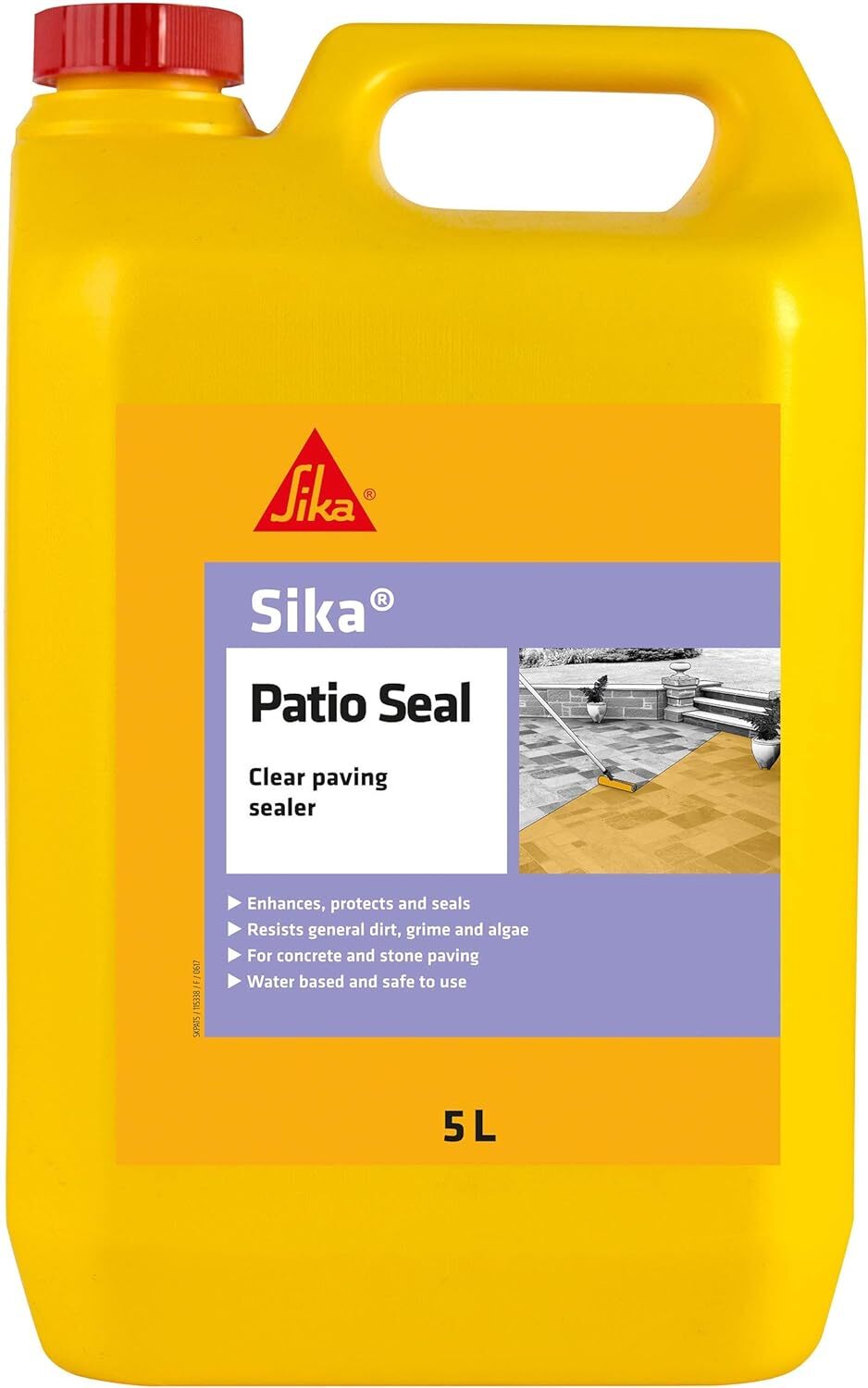 Sika Patio Seal Paving | Water Base Sealer and Appearance Enhancer for New and