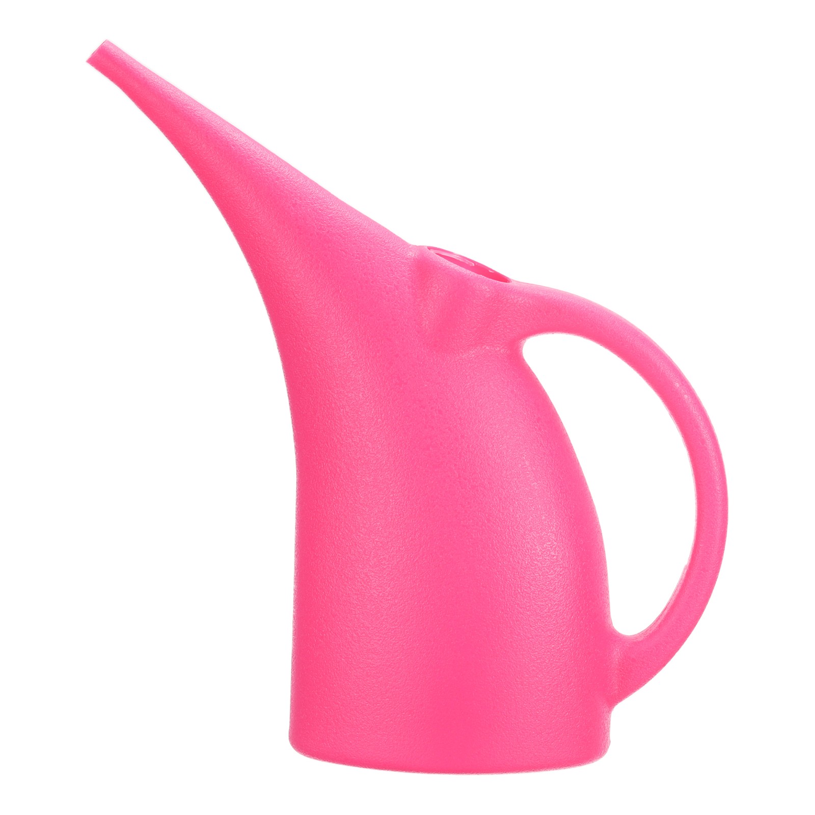 Watering Can 0.5 Gallon / 2L, PE Modern Small Watering Cans Long Spout, Rose Red