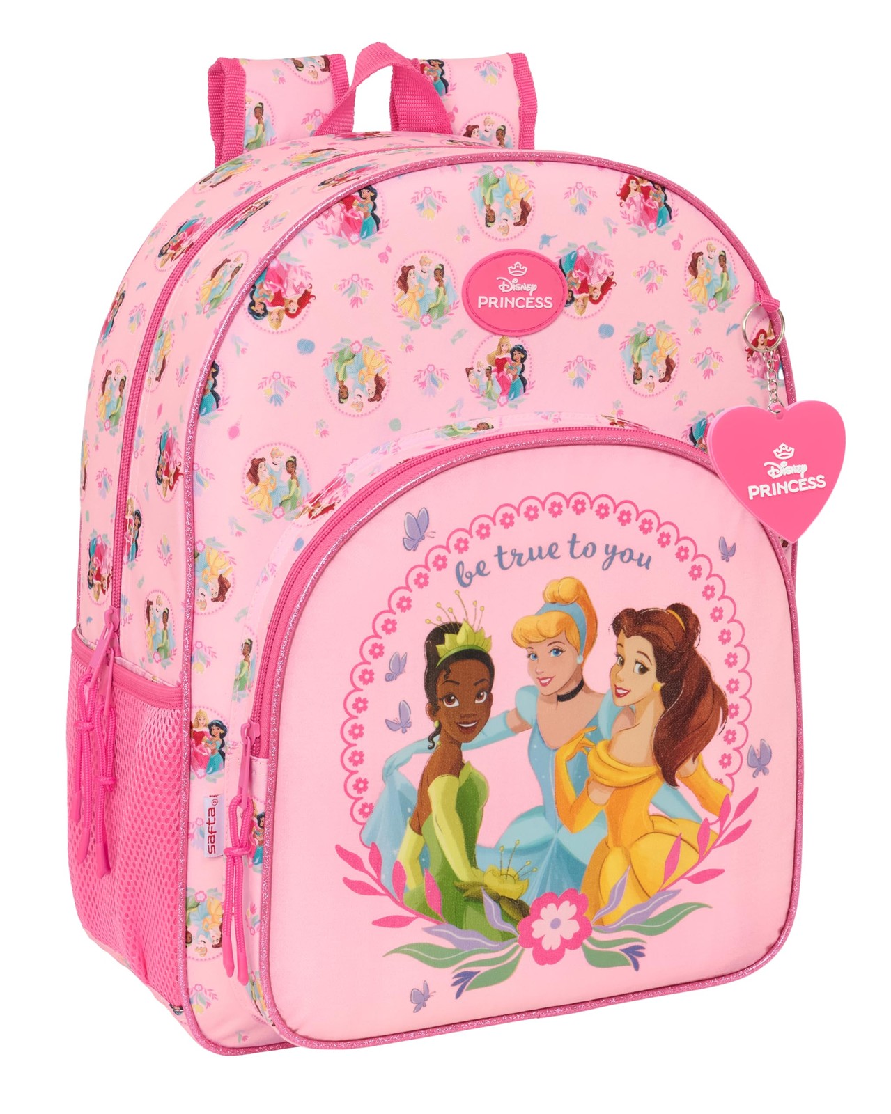 PRINCESAS DISNEY – Children's School Backpack, Children's Backpack, Adaptable to