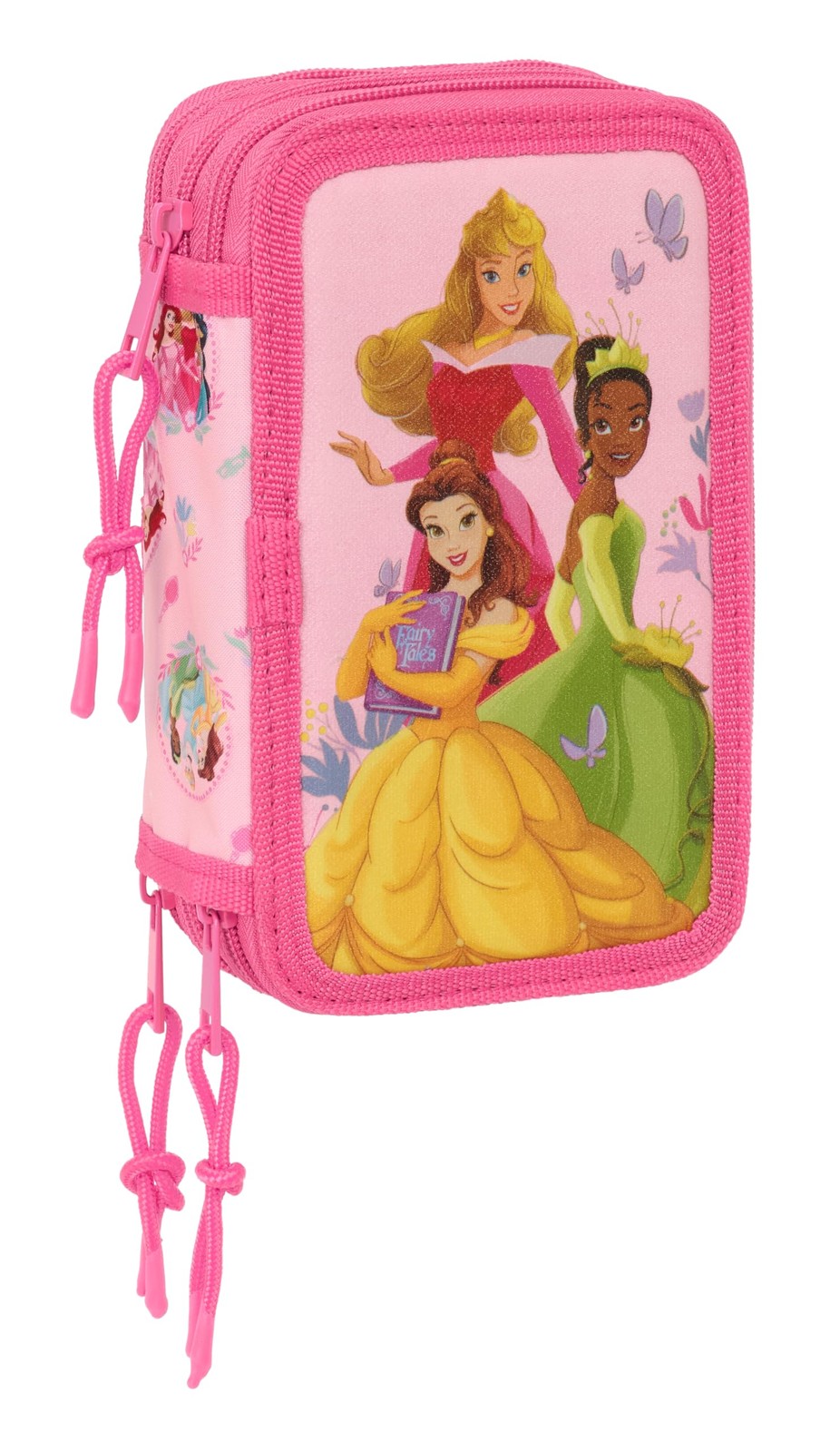 PRINCESAS DISNEY – School Pencil Case with 37 Tools Included, Children's Pencil