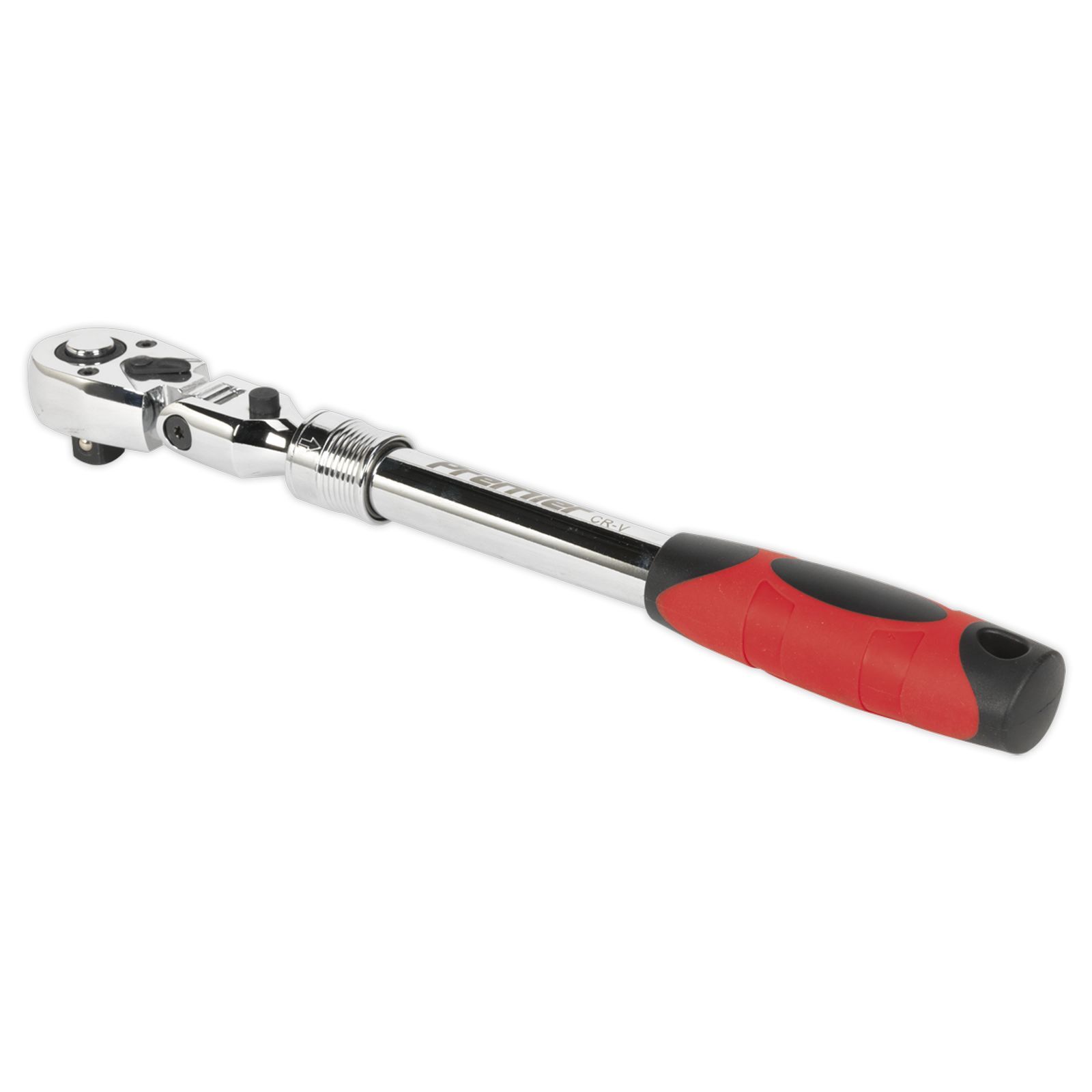 Sealey Flexi-Head Ratchet Wrench 1/2" Square Drive Extendable Ratchet Wrench