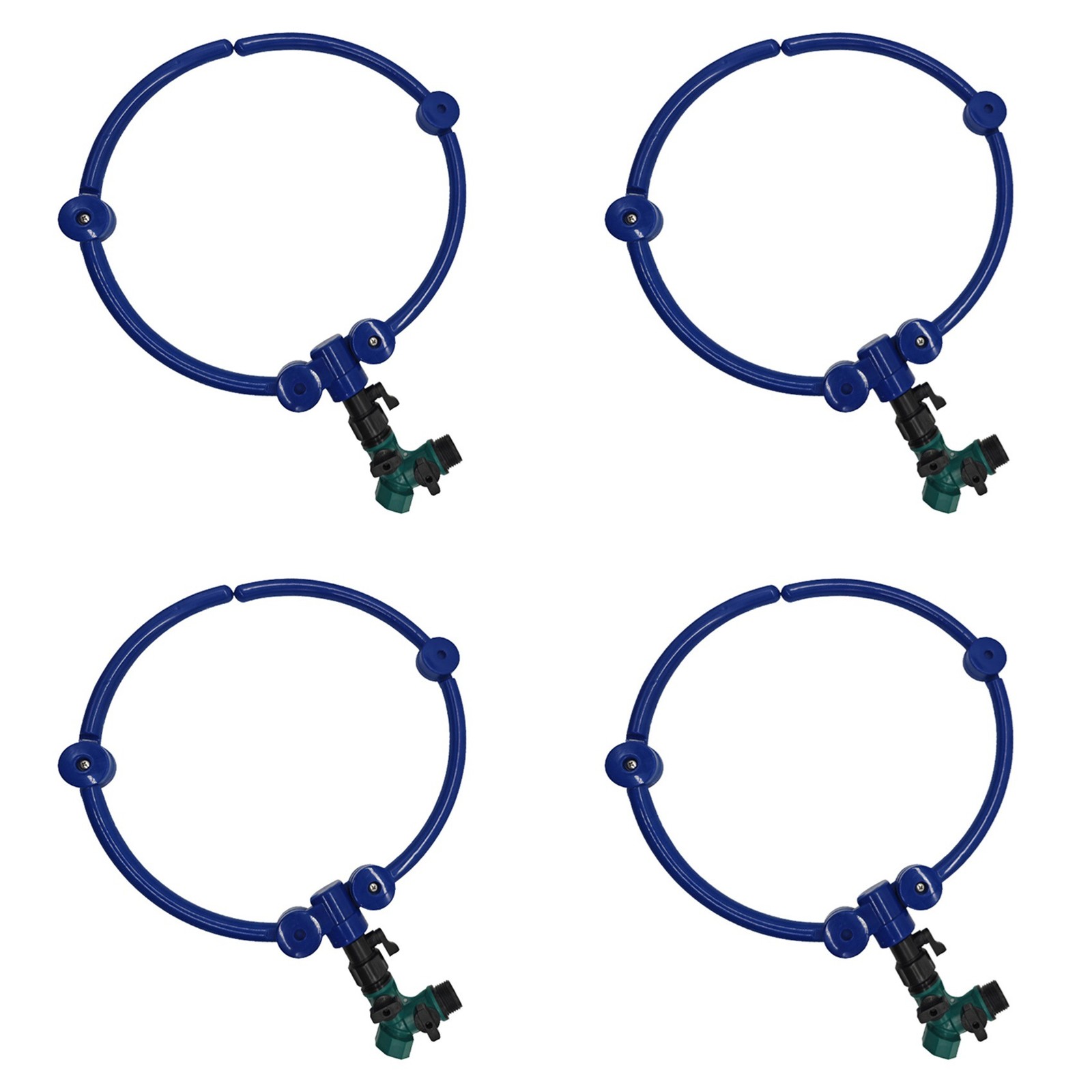 4X 360°Tree Water System Tree Root Watering Tool, Circle Sprinkler3631