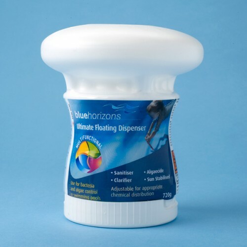 Blue Horizons 720g Multifunctional Chlorine Floating Dispenser for Swimming Pool