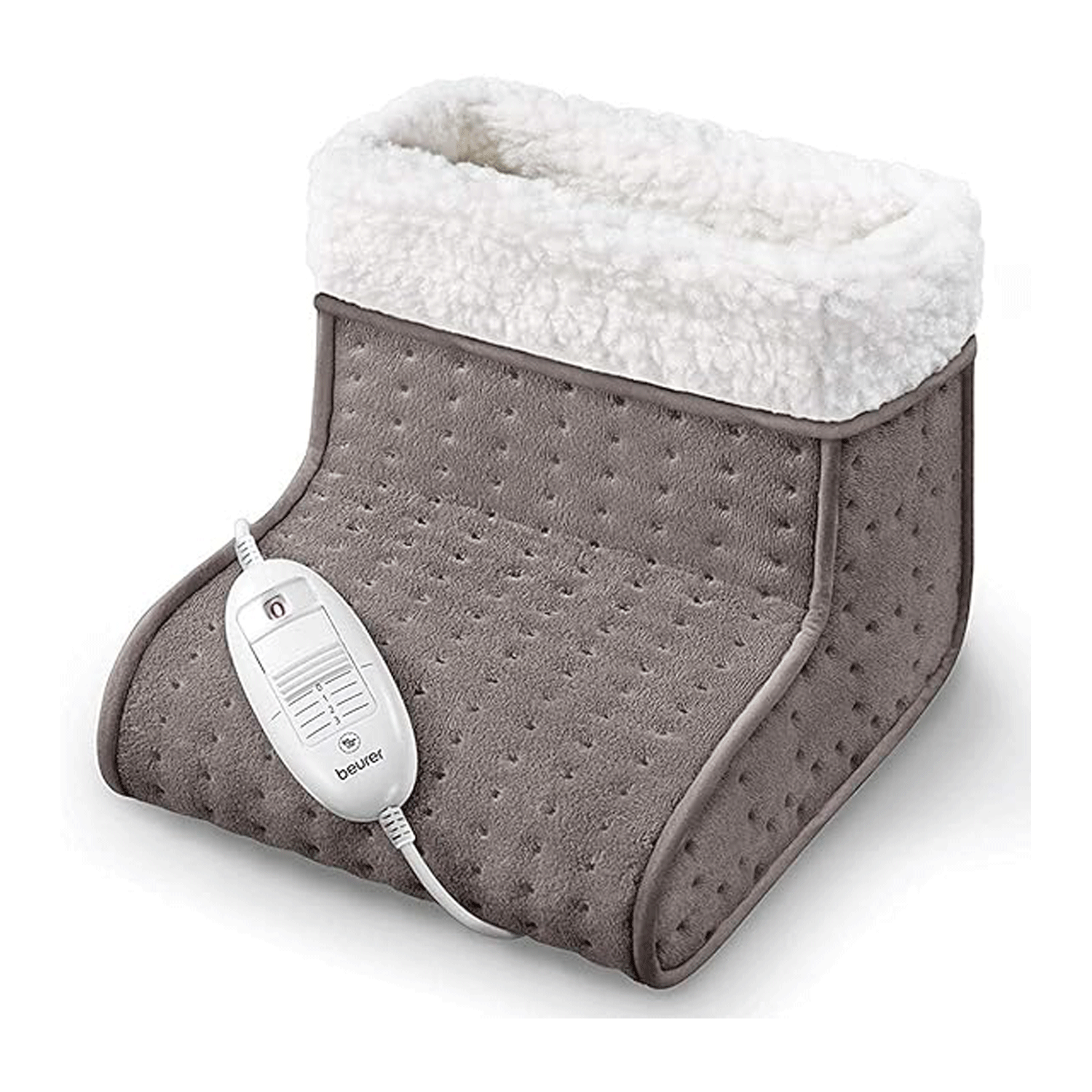 Beurer FW20Taupe Electric Foot Warmer For Cold Feet 3 Temperature settings 100W