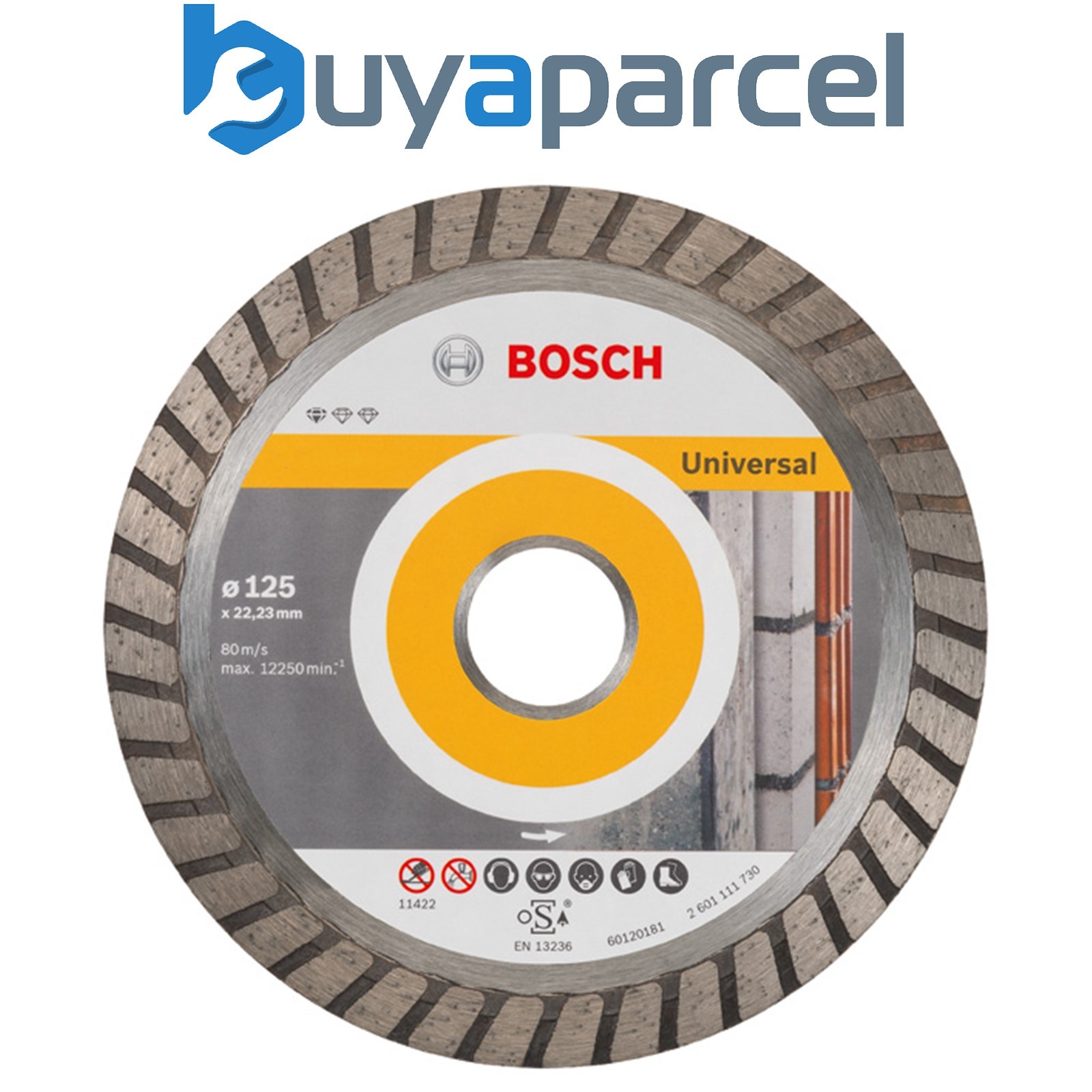 Bosch Standard for Universal Turbo diamond cutting disc 2608602394