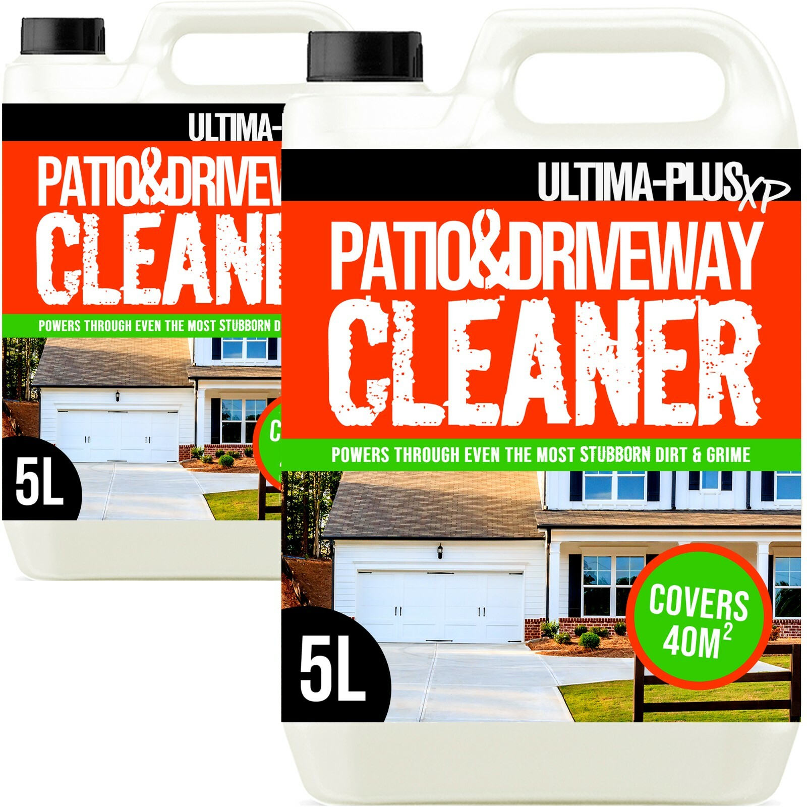 Ultima Plus Patio Driveway Brick Cleaner 10L Mould Algae Moss Kill 25% Stronger