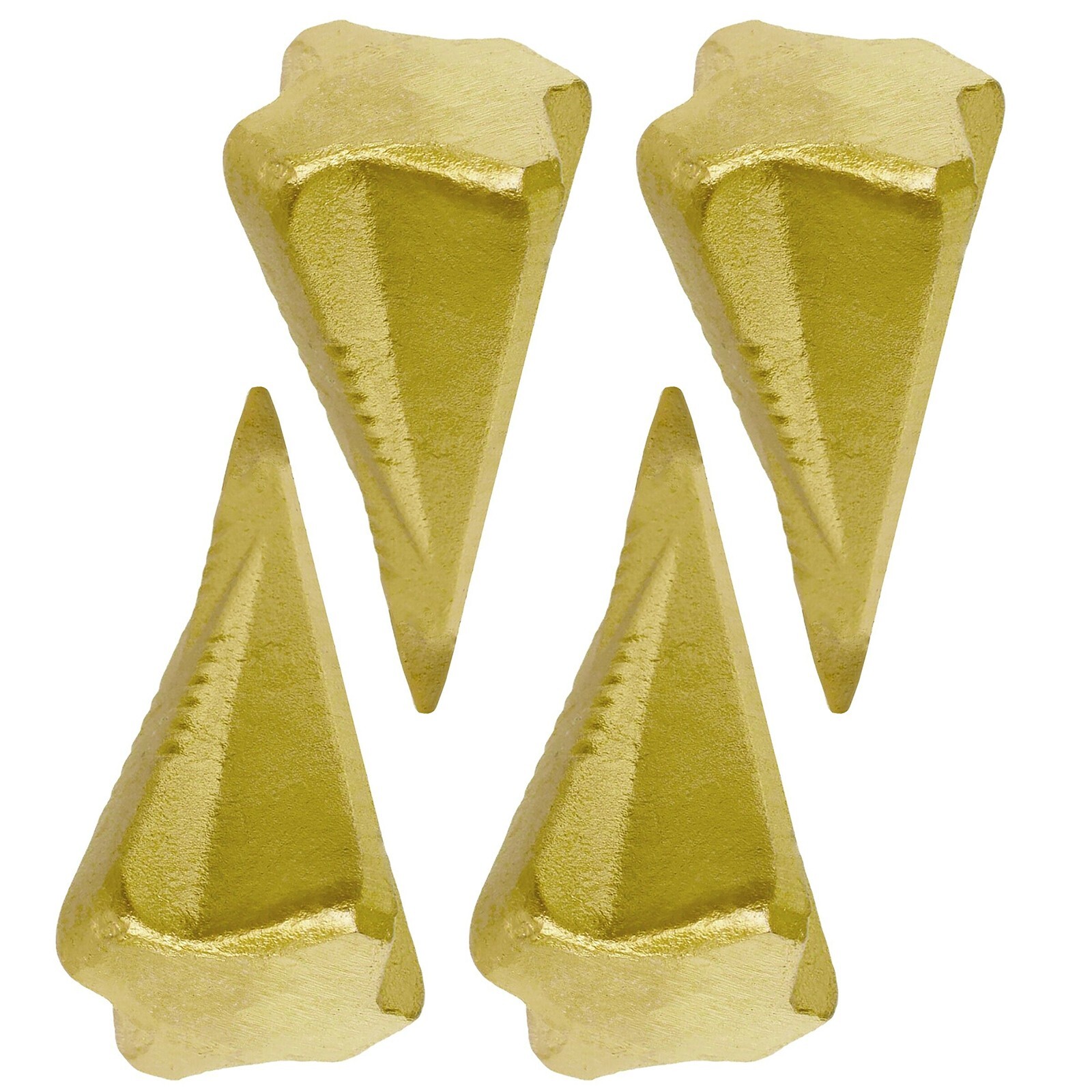 Log Splitter Wood Splitting Wedge Maul Grenade Fire Timber Spike Bomb x 4