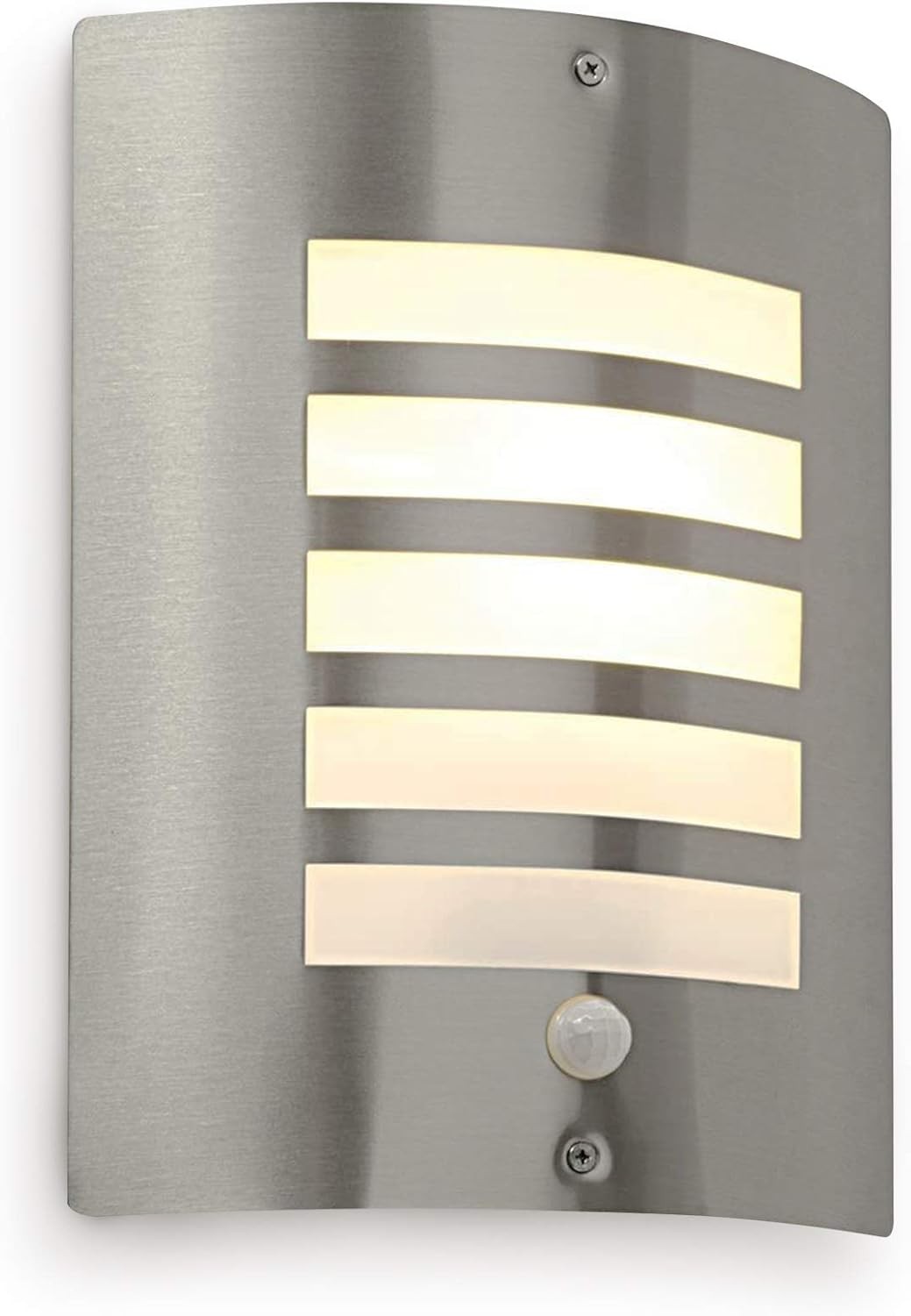Bianco PIR Lights Outdoor - Outside Lights Mains Powered - Security Lights with