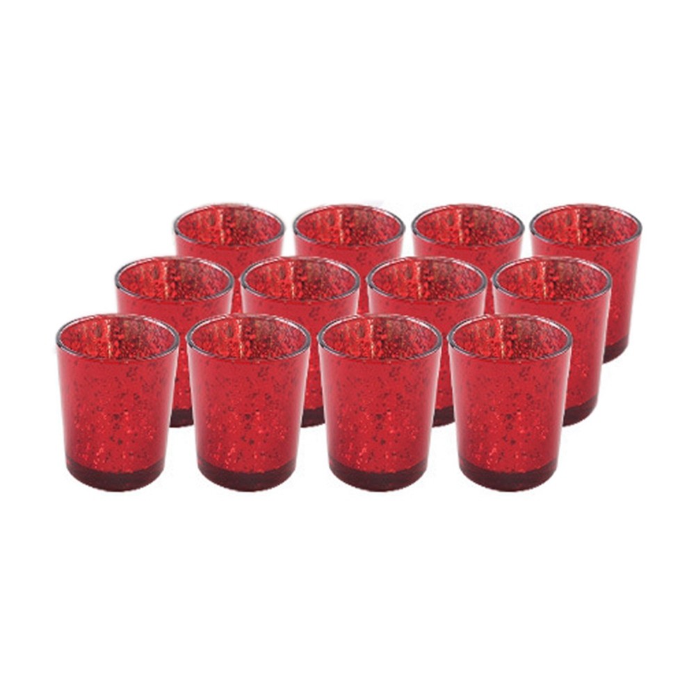 Electroplated Glass Candle Holder Wedding Decoration Western Food5211