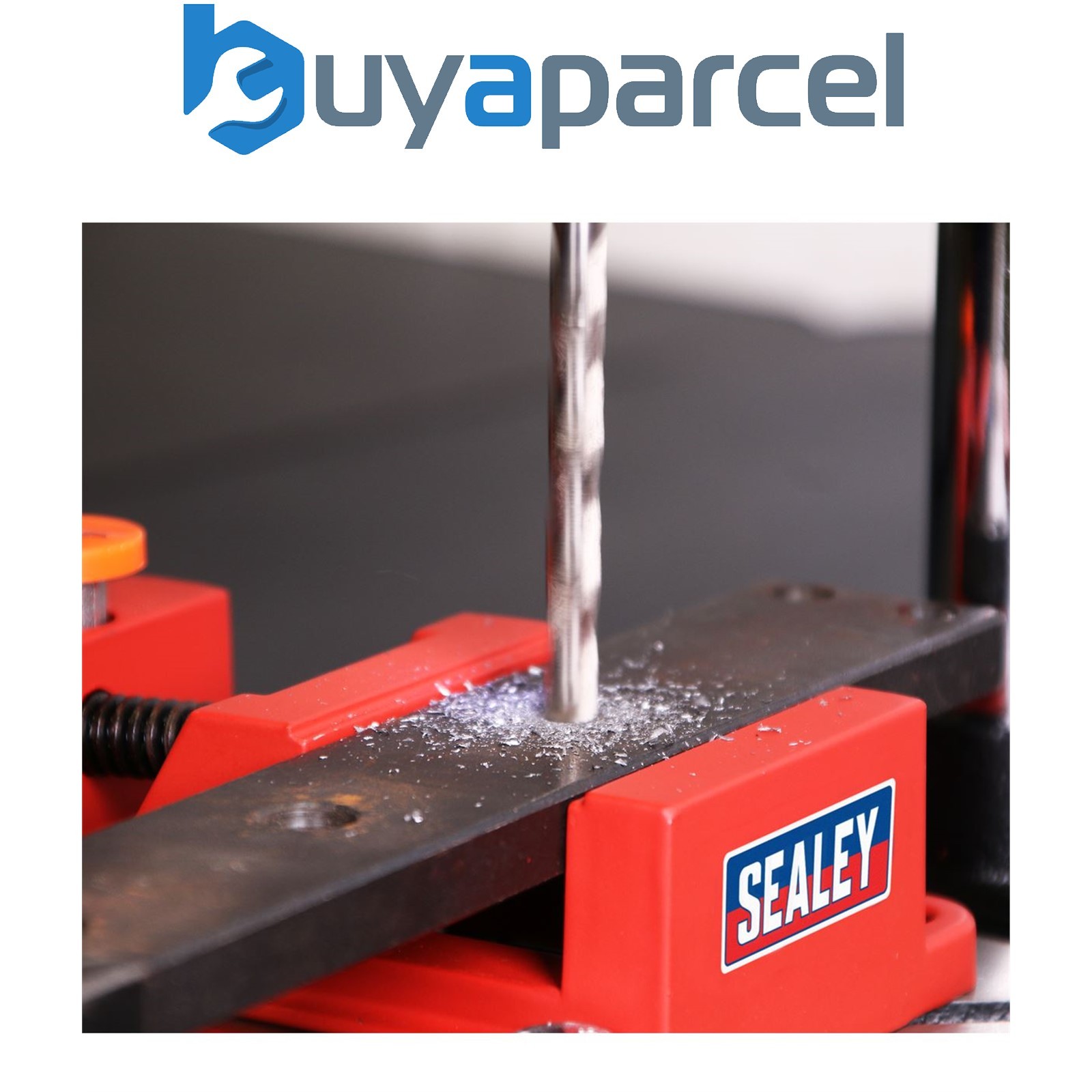 Sealey DS01 Drill Stand with Cast Iron Base 500mm & Vice 65mm