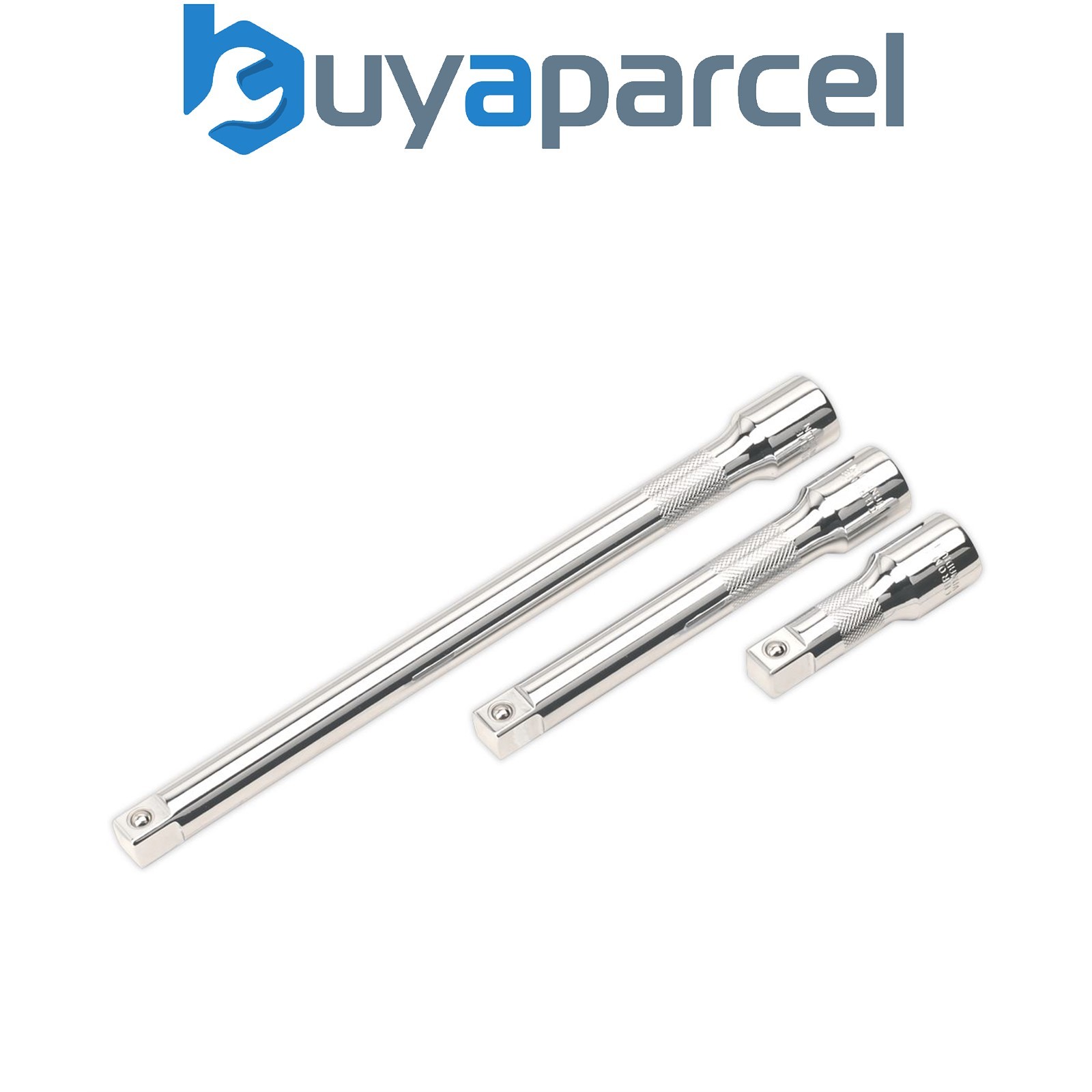 Sealey AK6350 Premier Extension Bar Set 1/2"Sq Drive 3pc