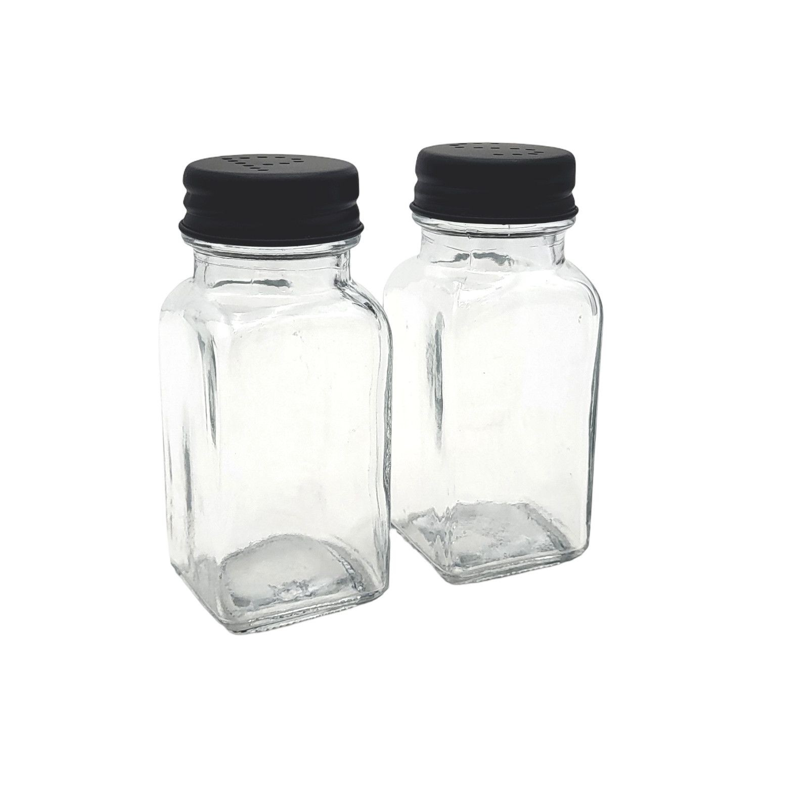 24X Salt And Pepper Shakers Black
