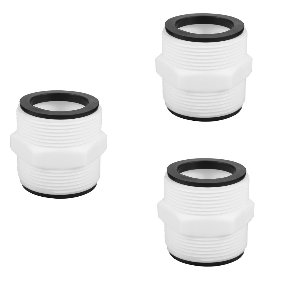 3X(Pool Hose Connector with Seal for Swimming Pool Hose Adapter Parts Z9O3)