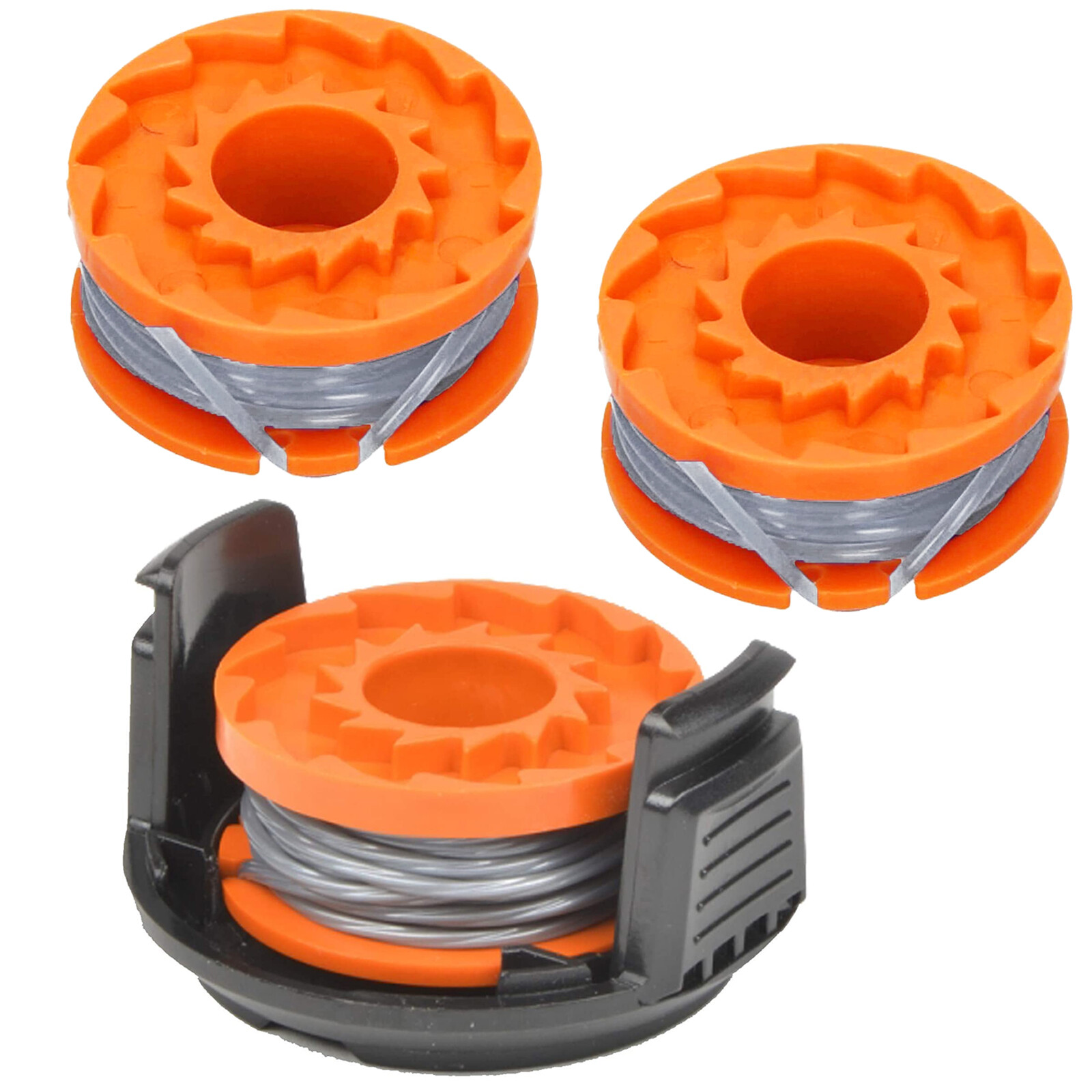 Line Spool & Cover for MCGREGOR MCT1825 MCT2X1825 18v Trimmer + 2 x Spools