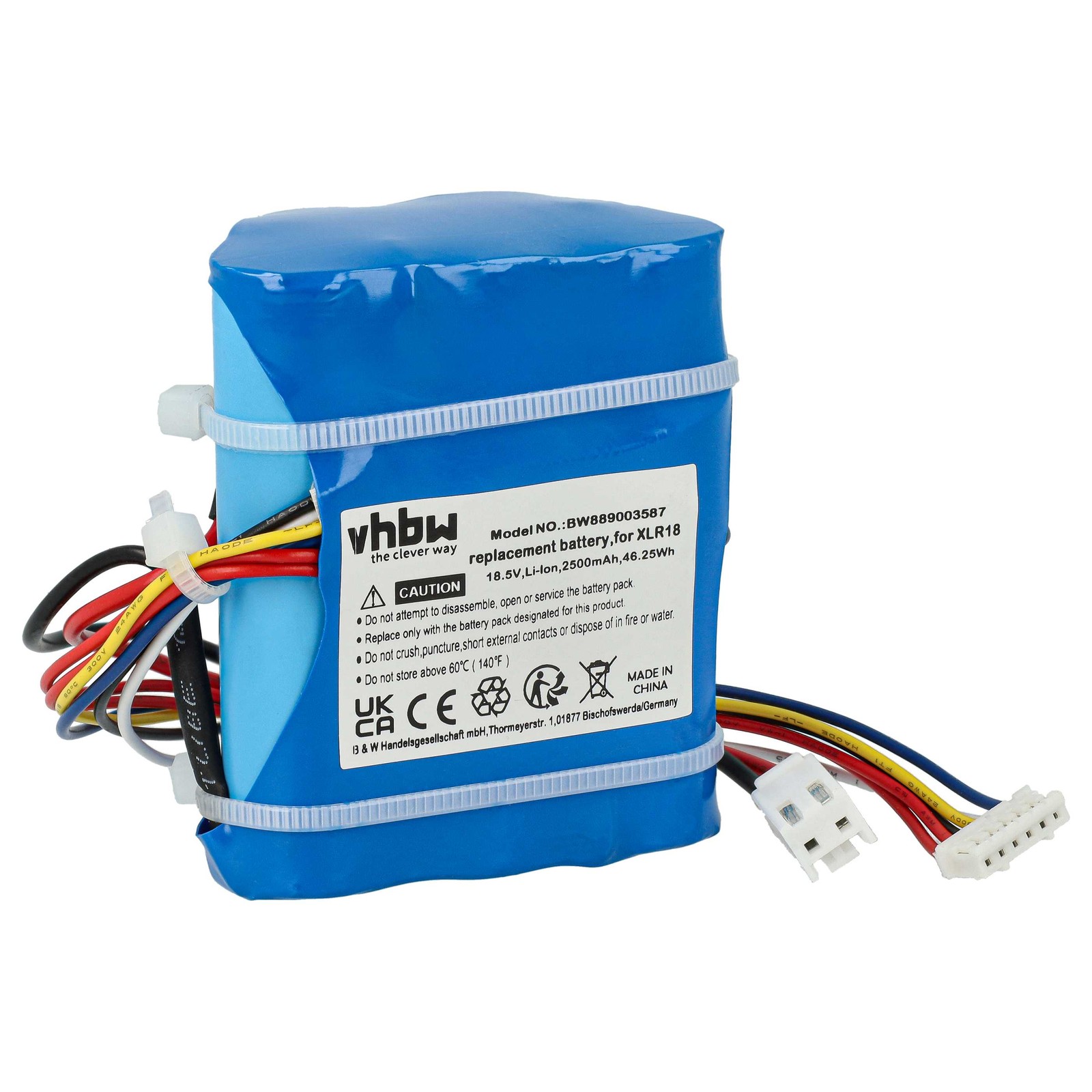 Battery for DeLonghi XLR18LM.GR XLR18LM.R 2500mAh 18.5V