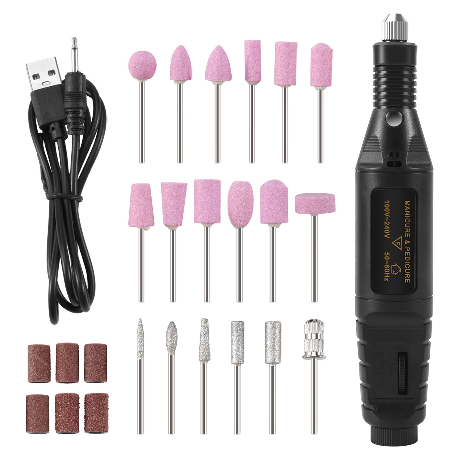 3X(Plastic Sanding Machine Set Electric Pen Electric Drill Sanding Tool7087