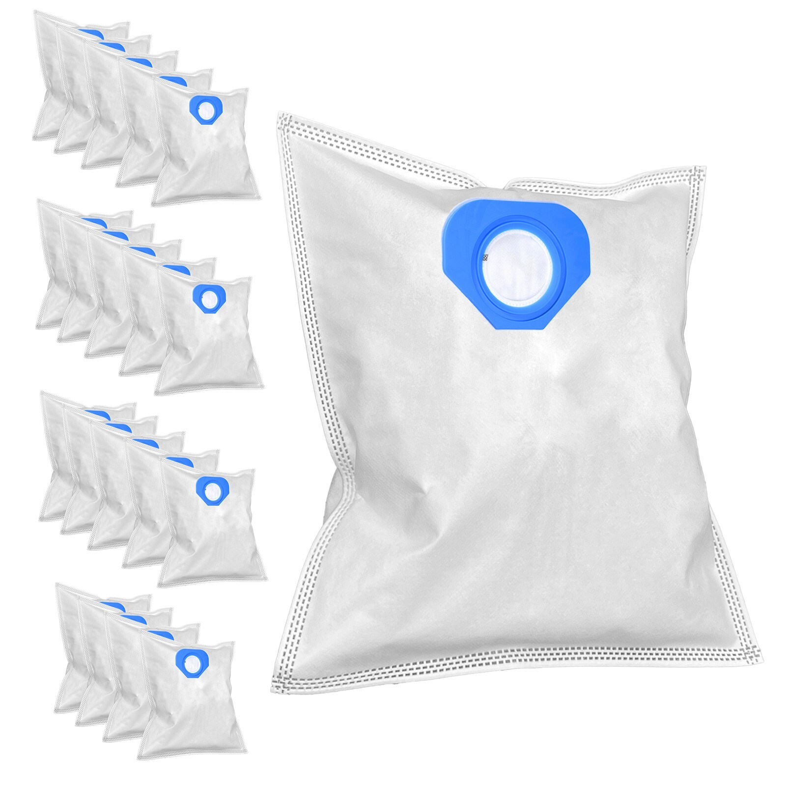 Dust Bags for NILFISK GA70 GD80 GM80 GS80 GM90 GS90 Vacuum Microfibre 20 Pack