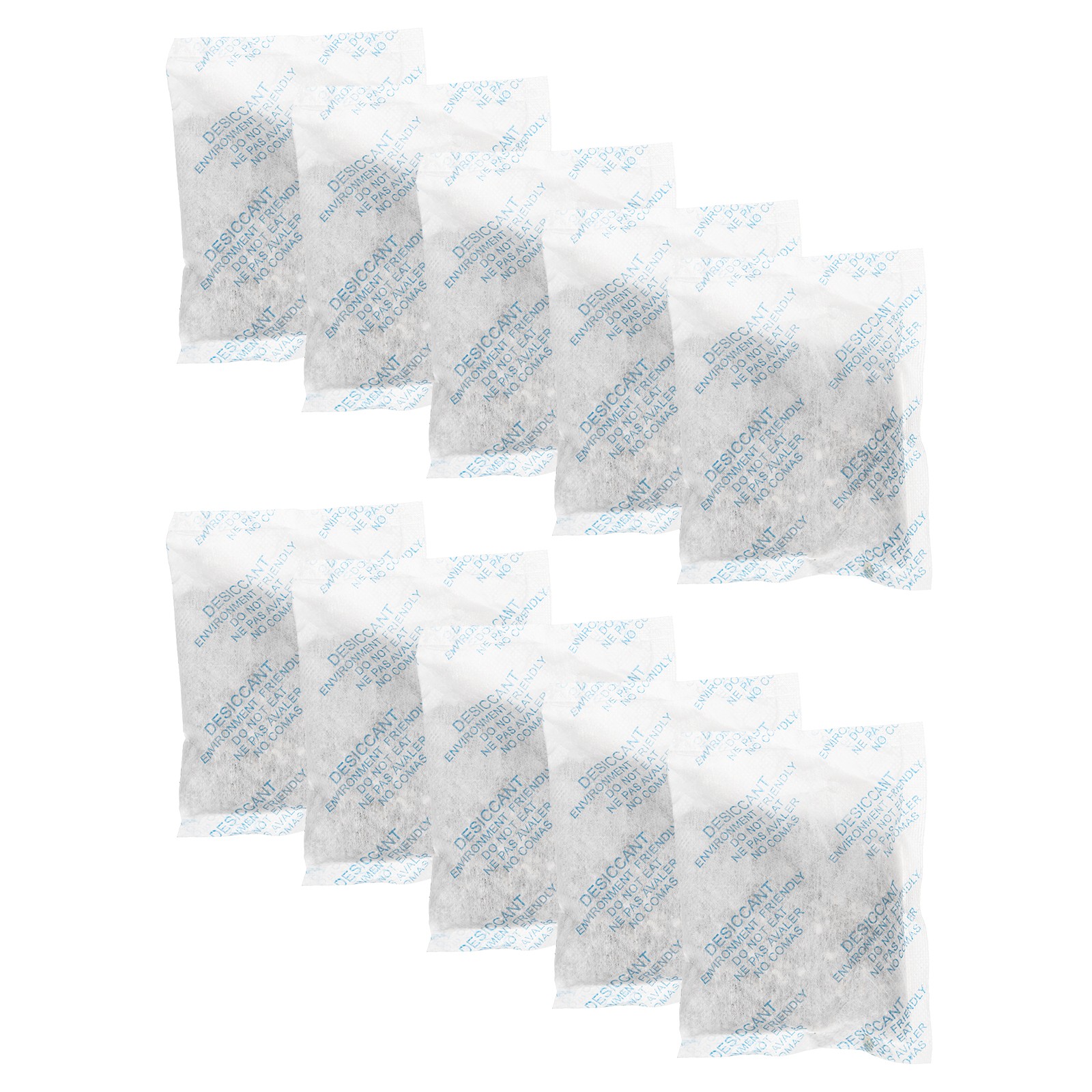 100 Gram(10Packs) Desiccant Packs Packets for Food Storage Electronics