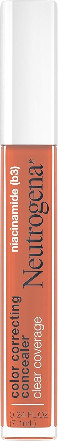 Neutrogena Clear Coverage Color Correcting Concealer Makeup, Lightweight Concea