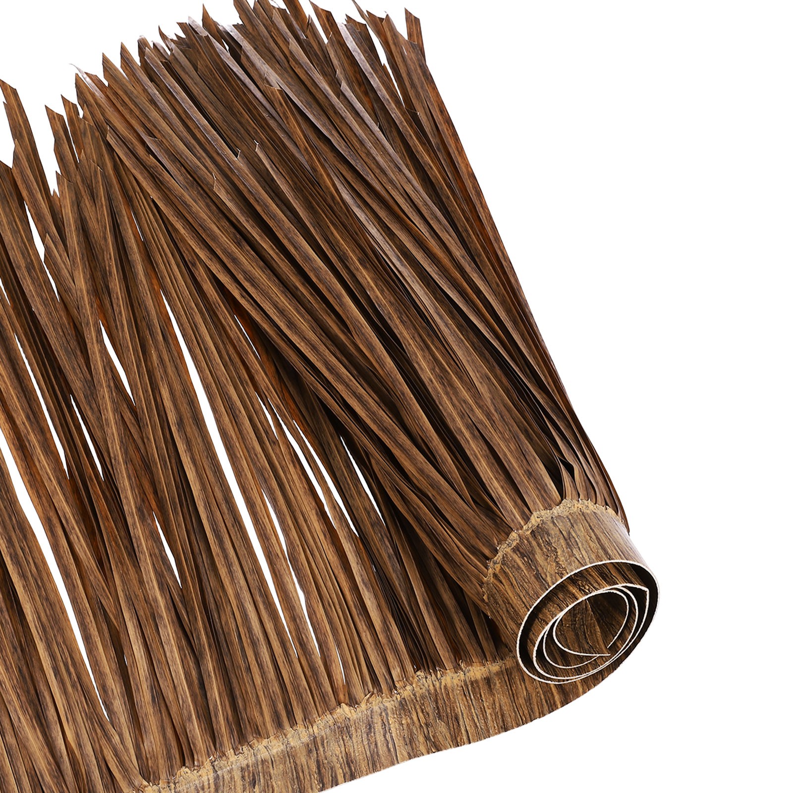 40" x 20" Artificial Palm Straw Rolls for Garden, Dry Grass