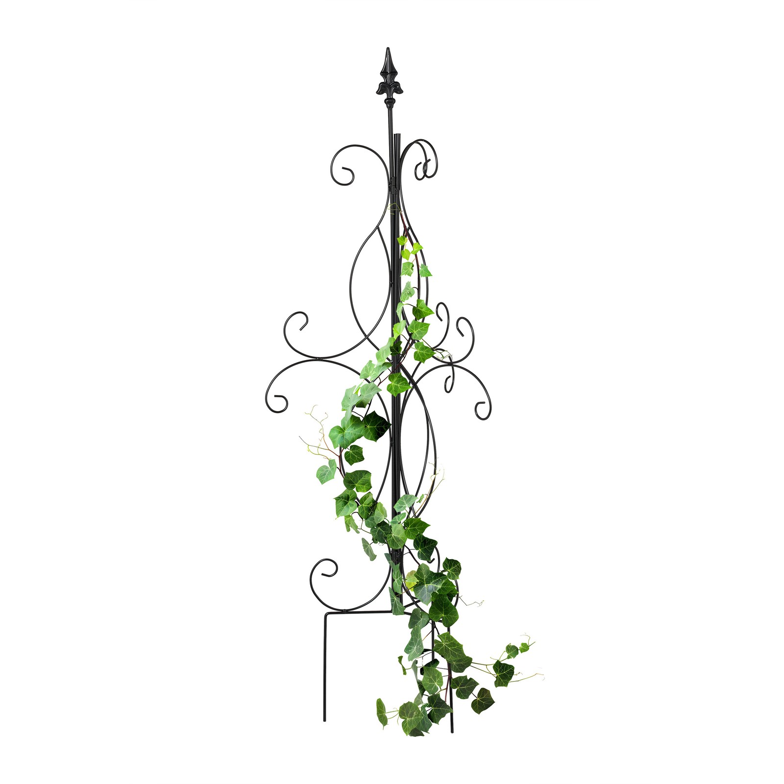 Plant Support Floral Design 125cm Trellis Climbing Aid Metal Frame Flower Stake