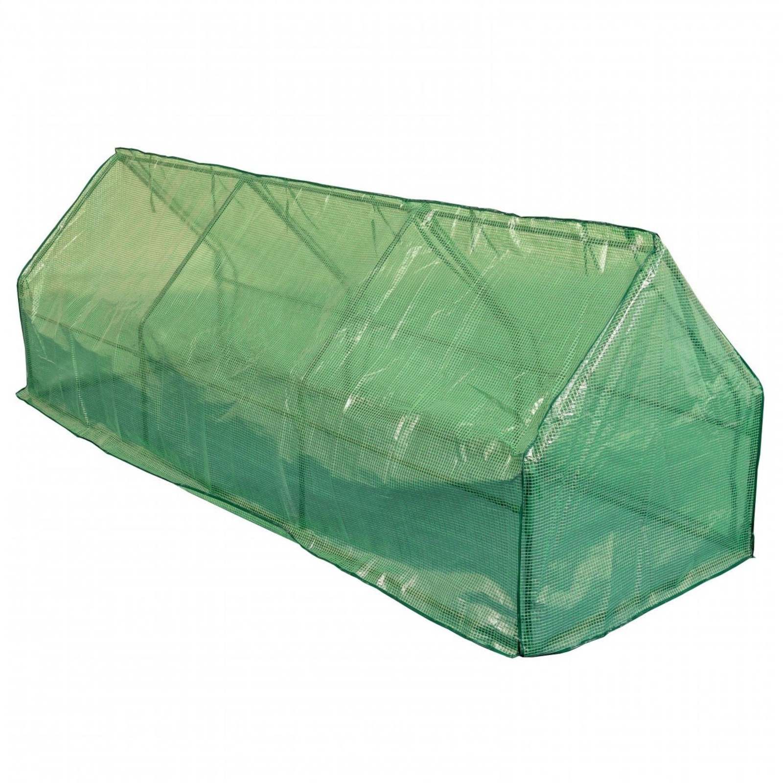 NEW! Large Steeple Growhouse Garden Plant Greenhouse with Plastic Mesh Cover