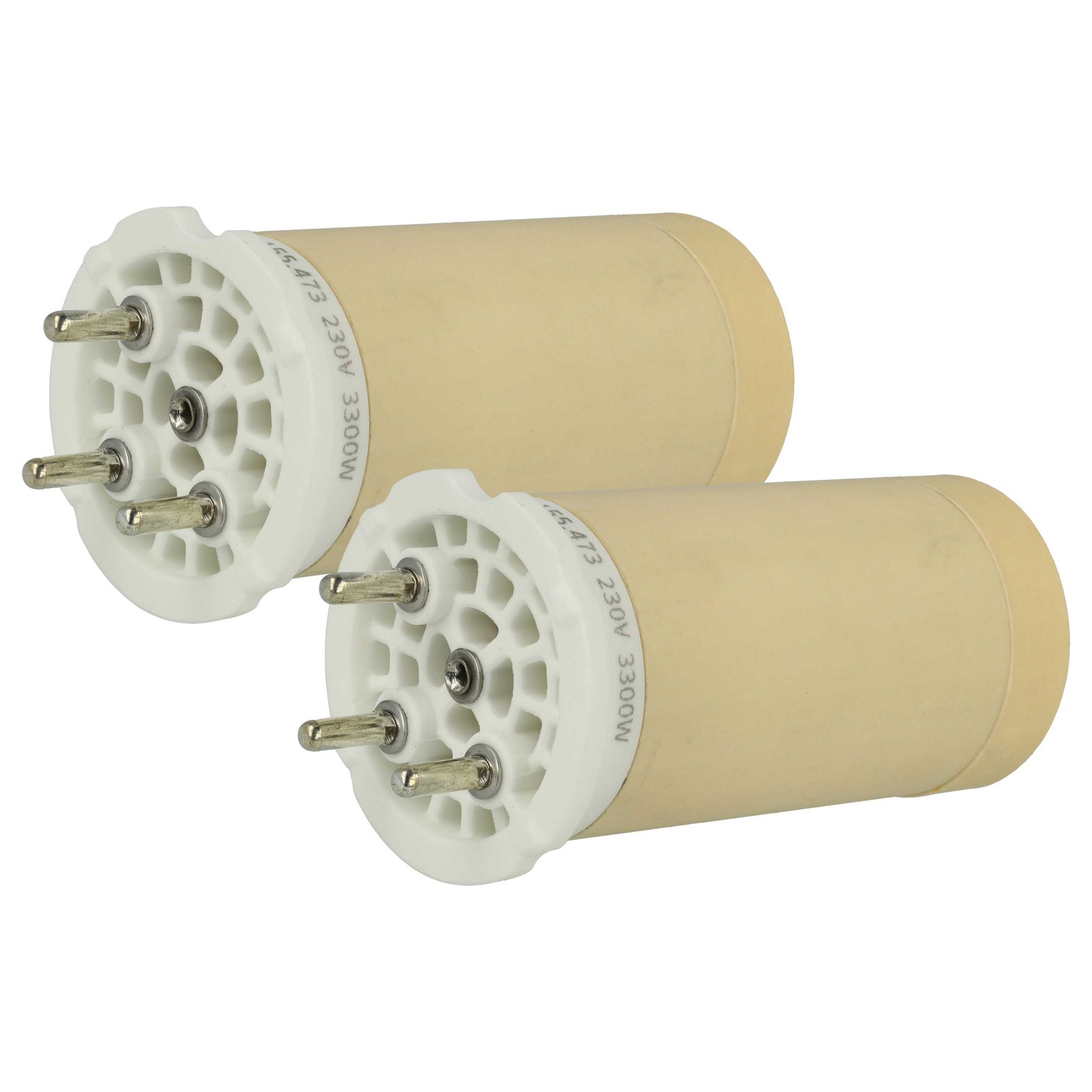 2x Ceramic Heat Element for Leister UNIROOF AT 300 ST Hot Air Welding Gun
