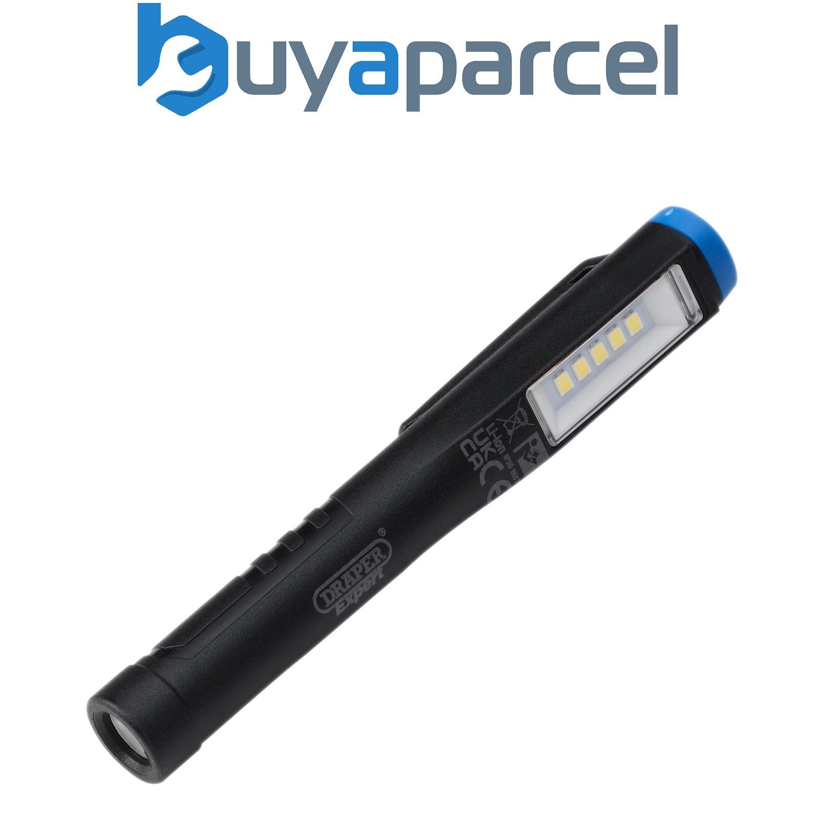 Draper 31098 Draper Expert SMD LED USB Rechargeable Pen Light, 1W, 150 Lumens, U