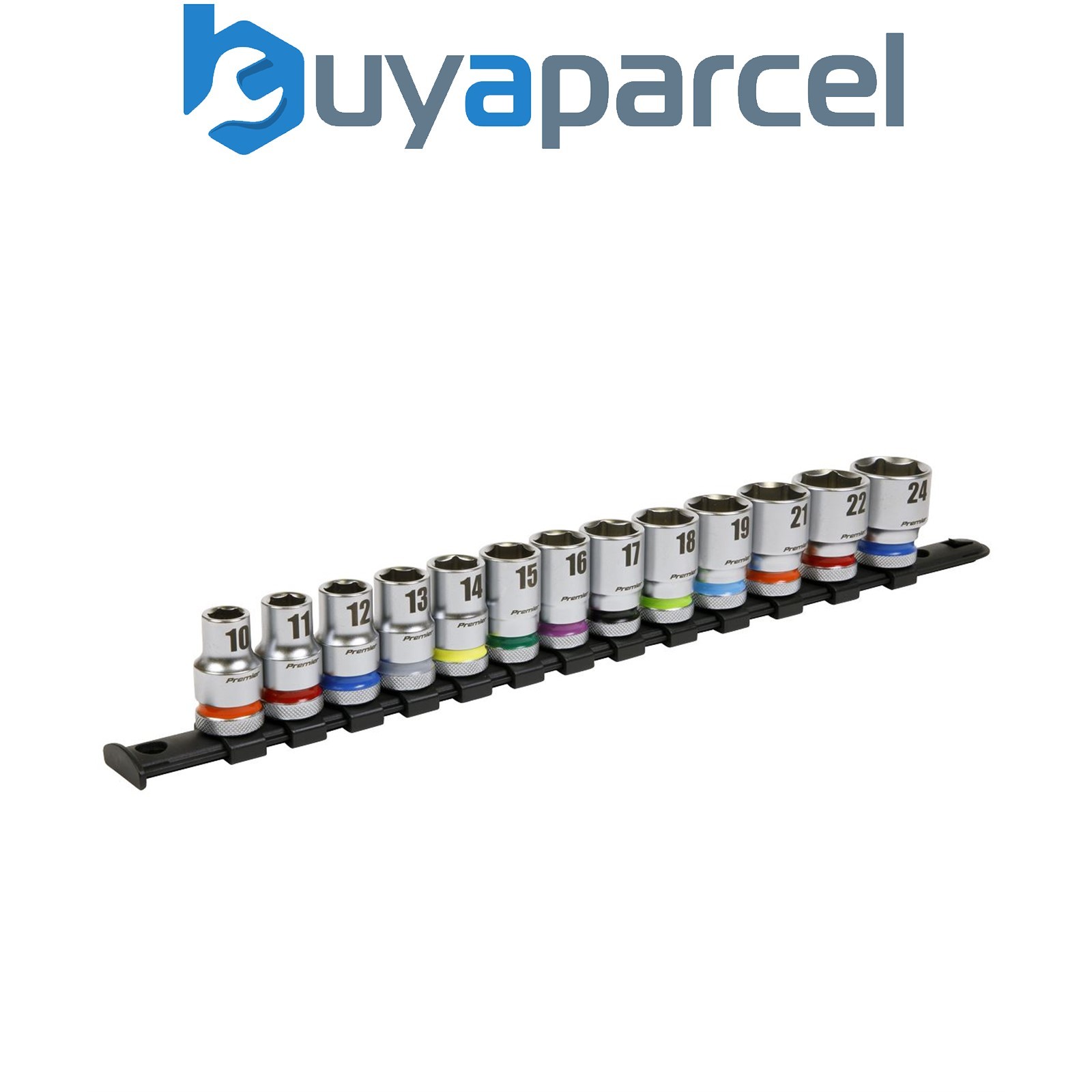 Sealey AK2661 Premier Platinum Socket Set 1/2"Sq Drive 13pc