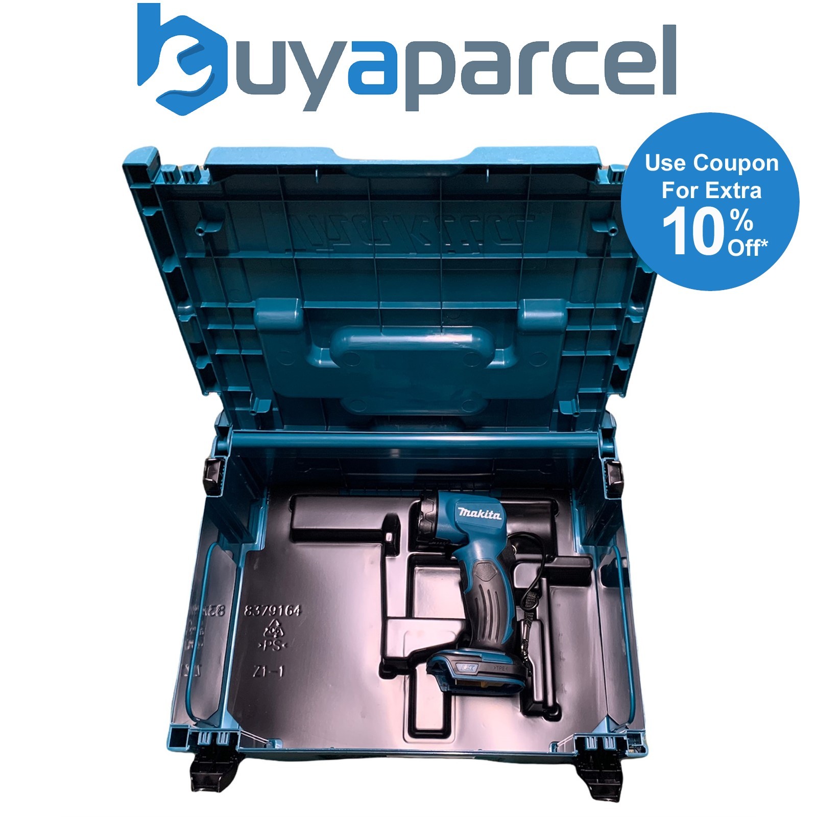 Makita DML815 18V LXT 12 Position LED Light Lamp Pivot Torch + Makpac Case